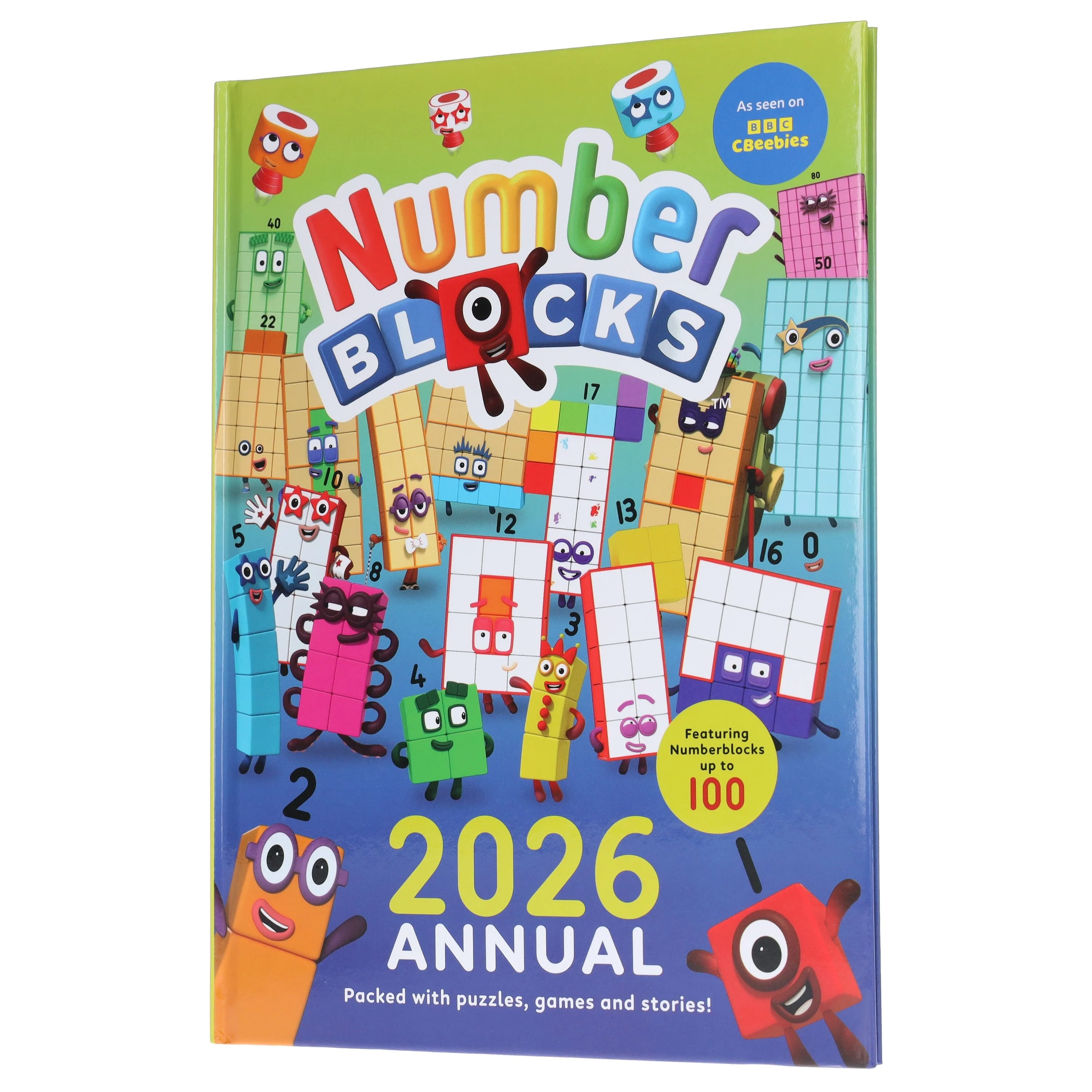 Numberblocks Annual 2026: Packed with Puzzles, Games and Stories - Ages 3-5 - Hardback - Image 4