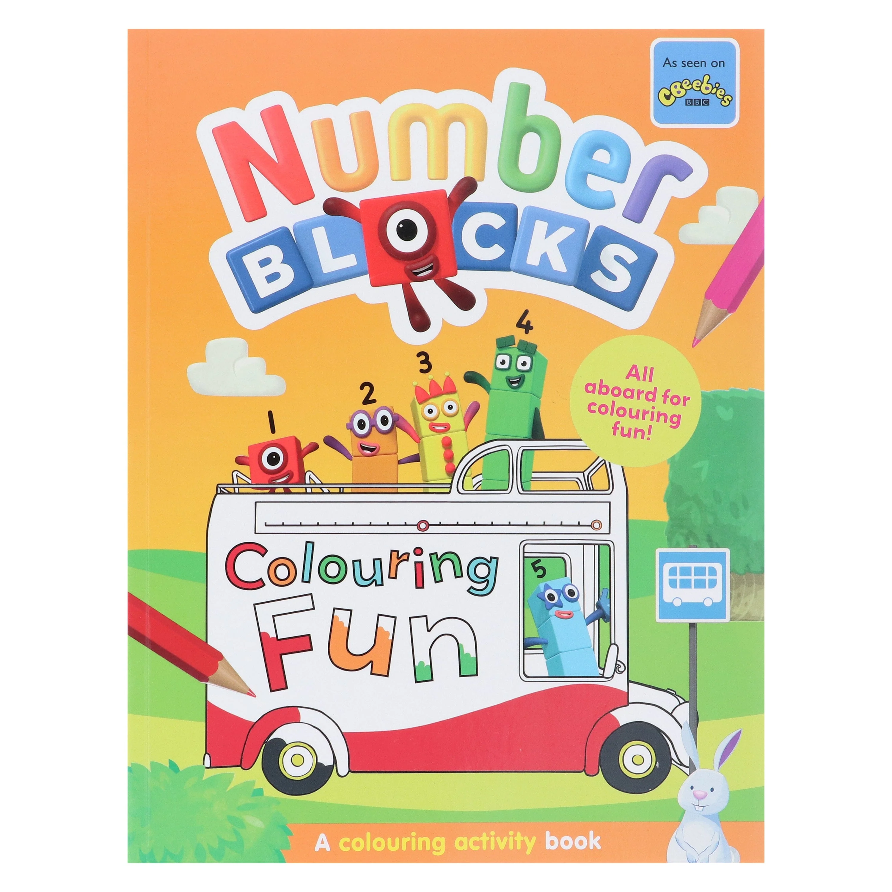Numberblocks Colouring Fun: All Aboard For Colouring Fun! - Ages 3-6 - Paperback - Image 2