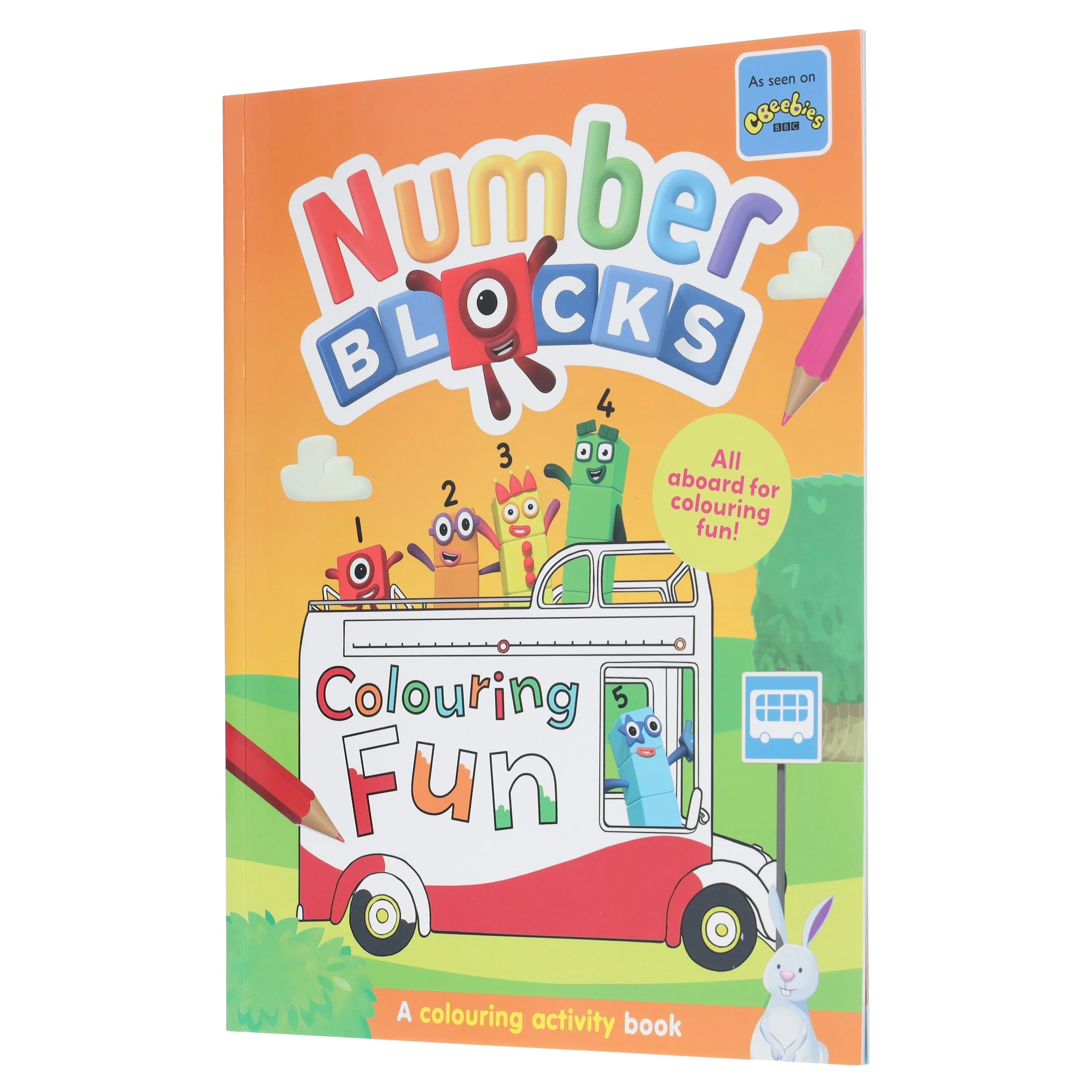 Numberblocks Colouring Fun: All Aboard For Colouring Fun! - Ages 3-6 - Paperback - Image 4