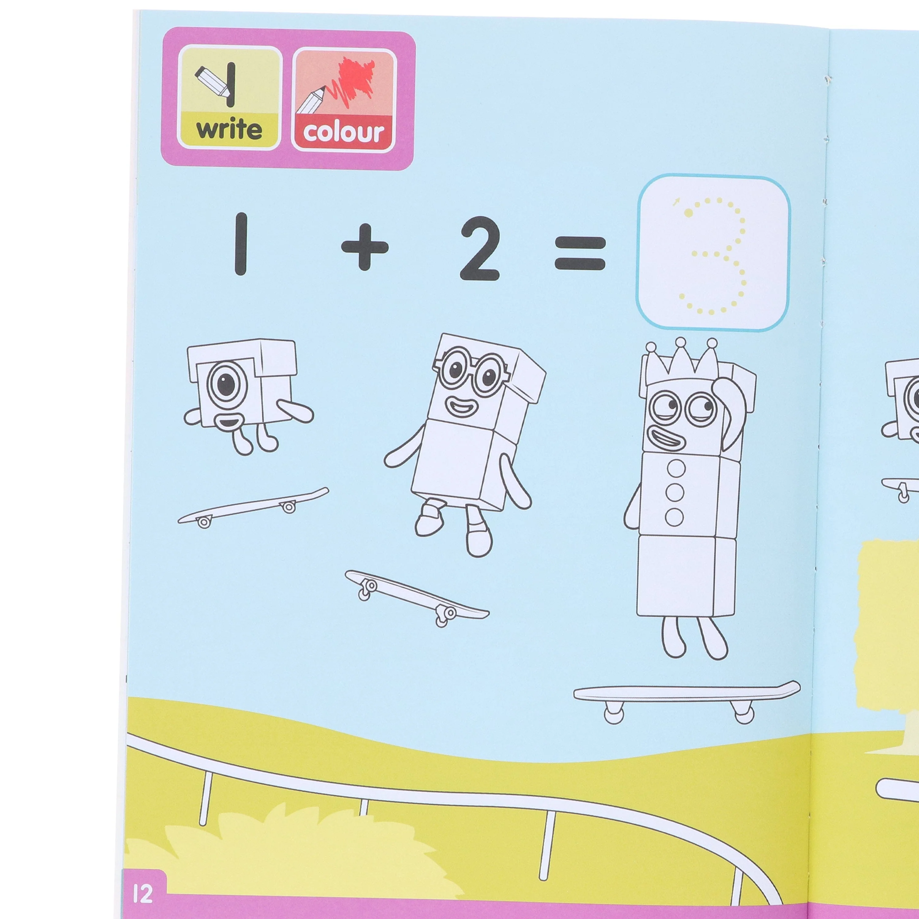 Numberblocks Colouring Fun: All Aboard For Colouring Fun! - Ages 3-6 - Paperback - Image 5