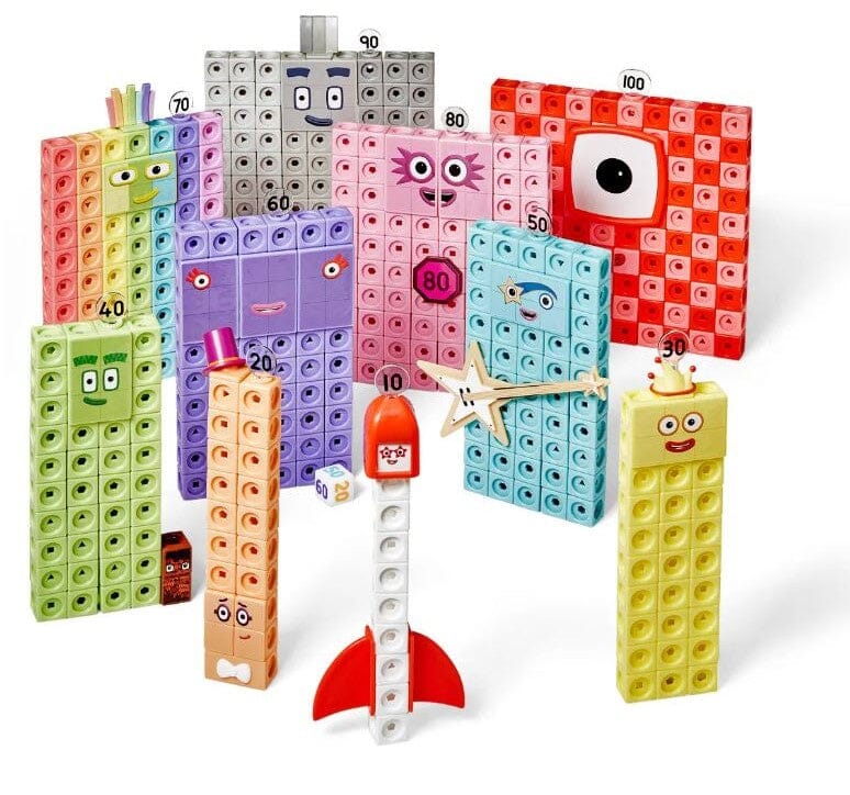Numberblocks MathLink Cubes Activity Set Heroes with Zeroes - Ages 3+ - Educational Toy - Image 2