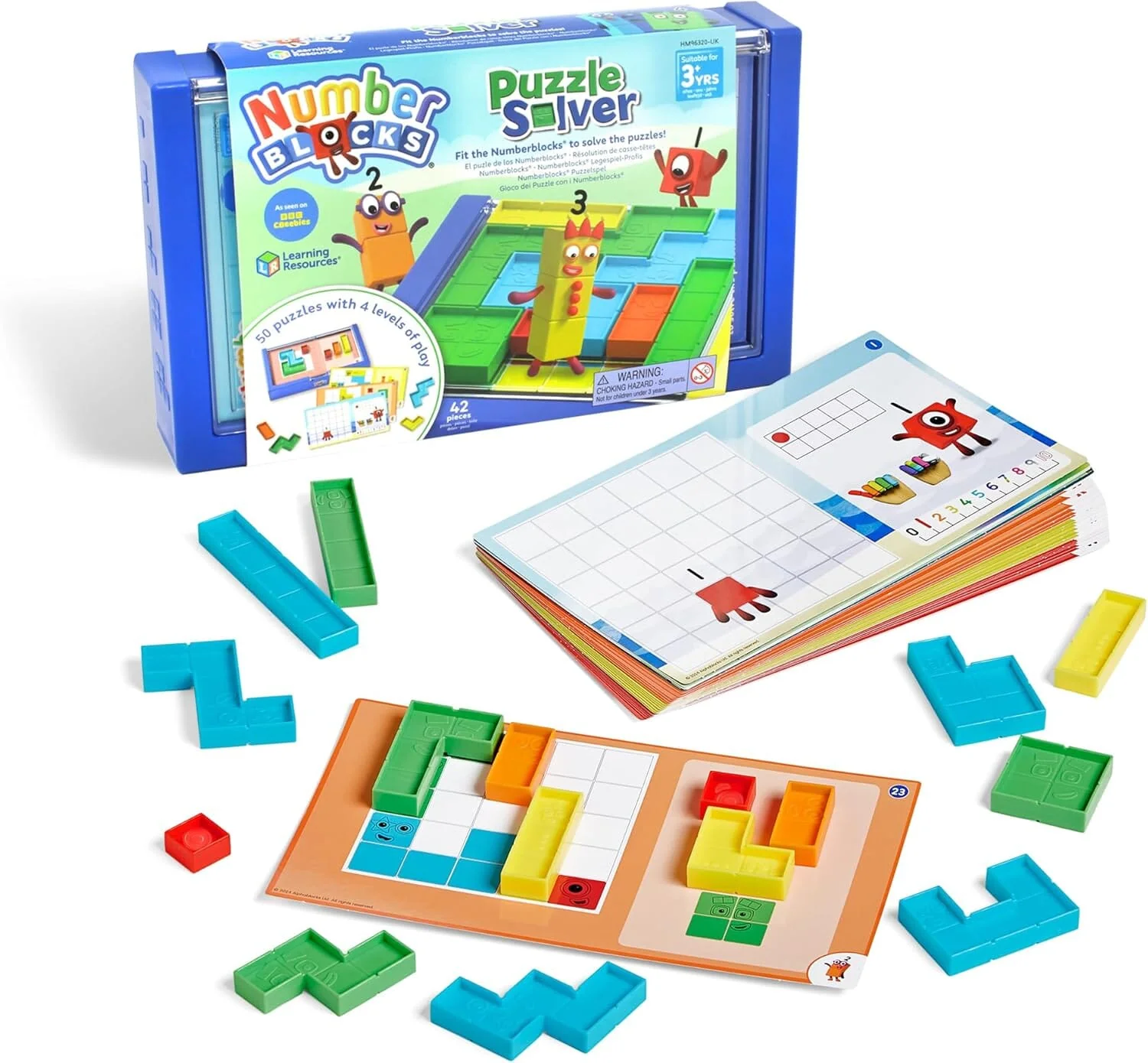 Numberblocks Puzzle Solver by Learning Resources - Ages 3 Years+ - Educational Toy - Image 2
