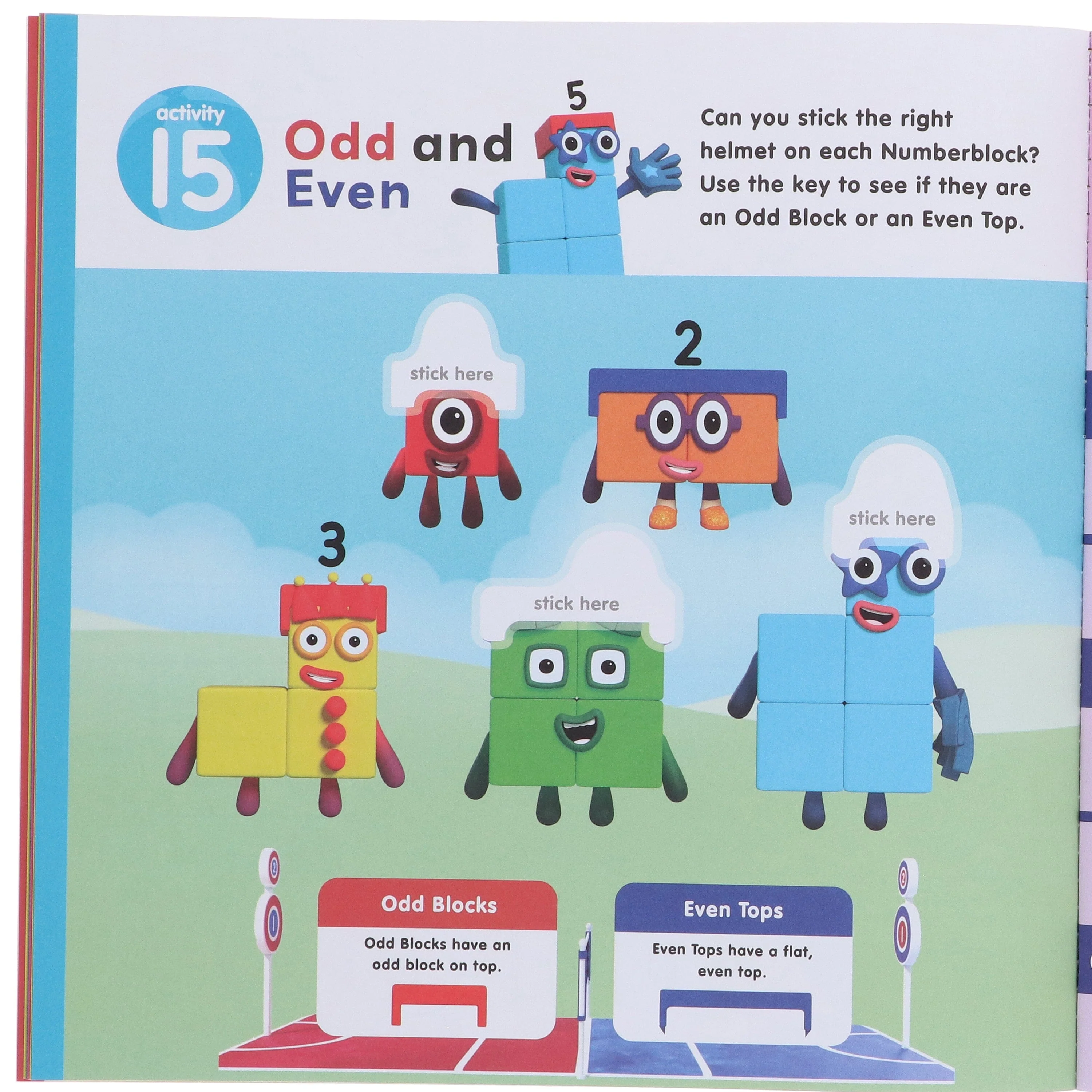 Numberblocks Summer Fun: A Sticker Activity Book - Quizzes, Puzzles, Fun Games - Ages 3-6 - Paperback - Image 5