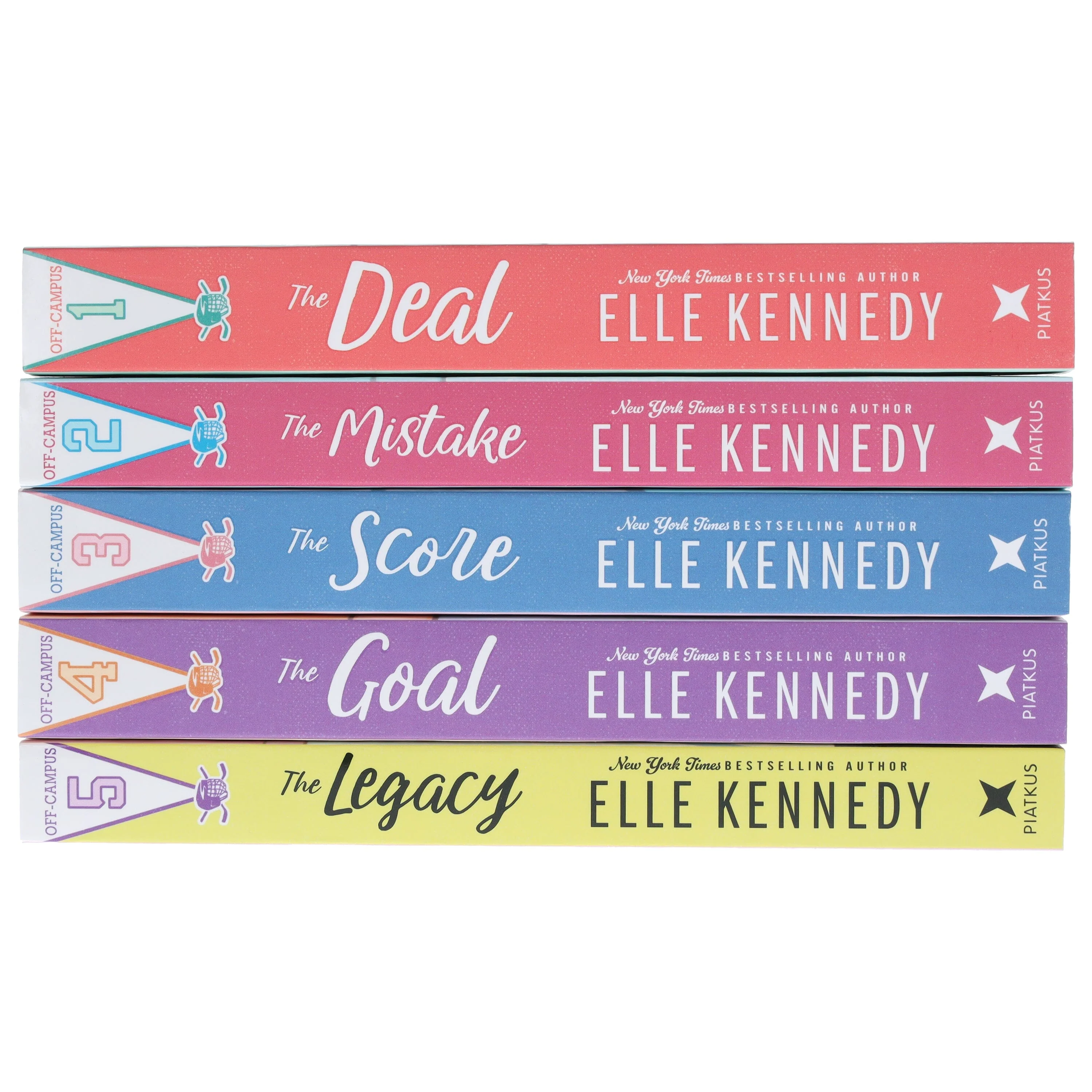 Off-Campus Series By Elle Kennedy 5 Books Sprayed Edge Collection Box Set - Fiction - Paperback - Image 5