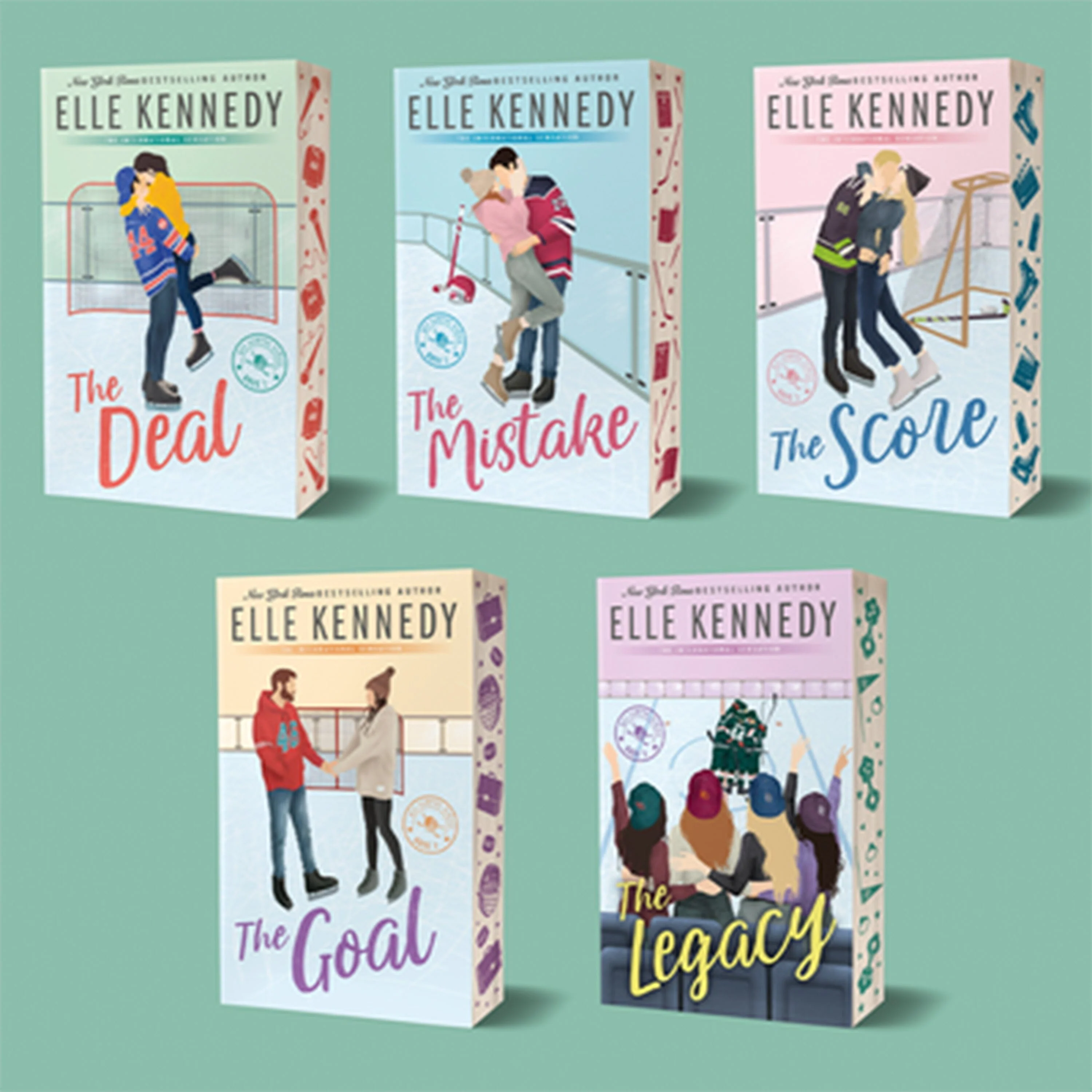 Off-Campus Series By Elle Kennedy 5 Books Sprayed Edge Collection Box Set - Fiction - Paperback - Image 7