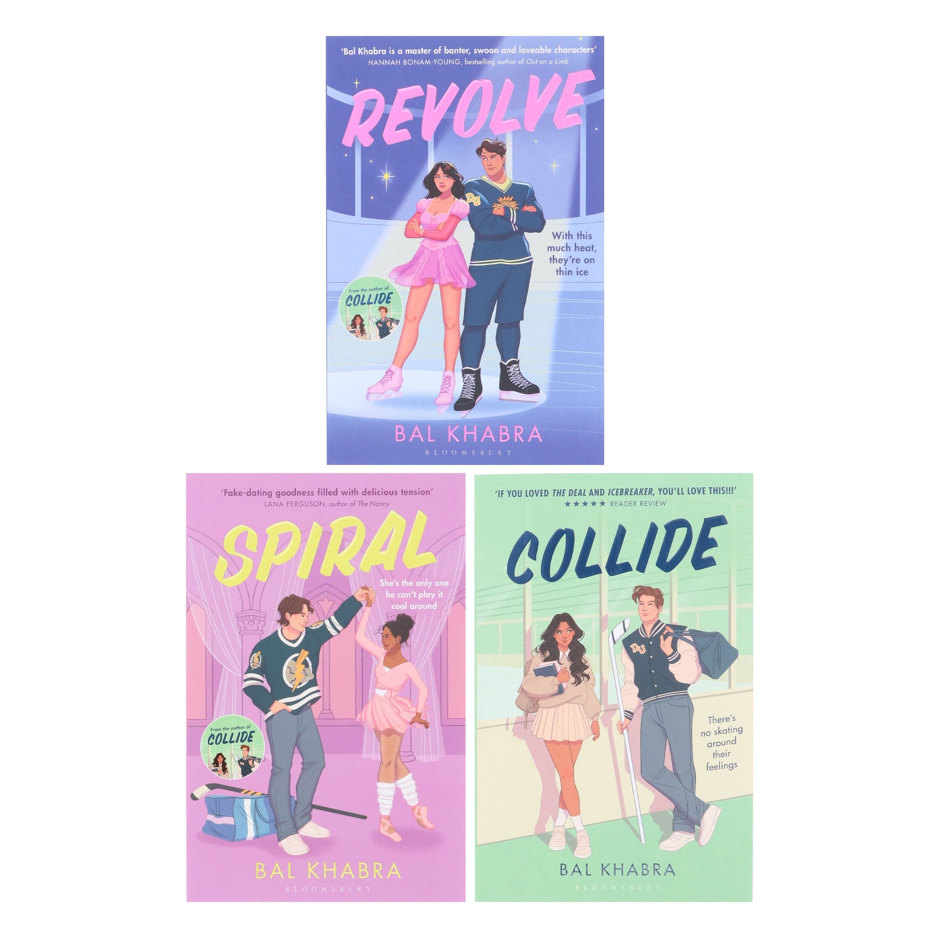 Off the Ice Series By Bal Khabra 3 Books Collection Set - Fiction - Paperback - Image 2