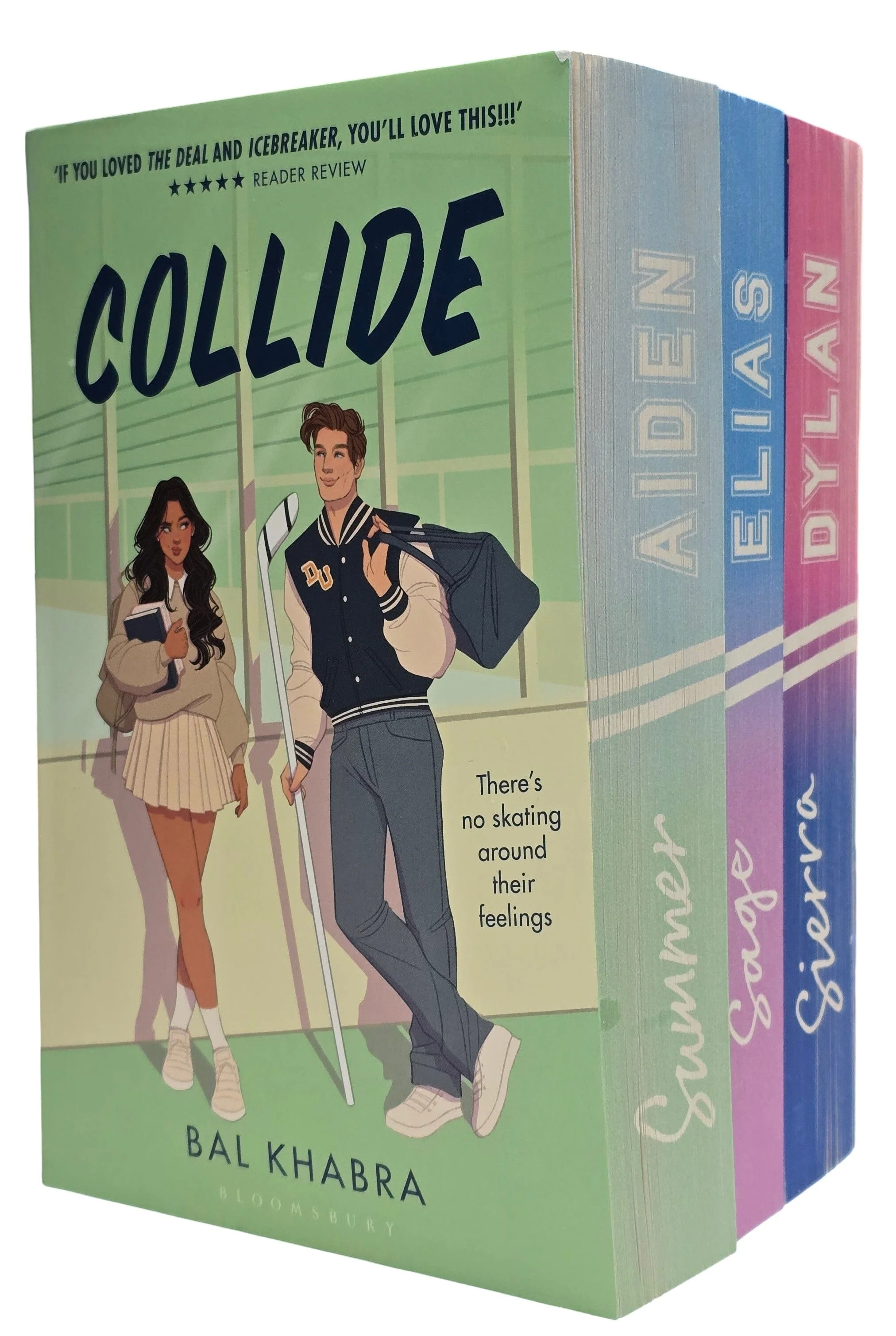 Off the Ice Series By Bal Khabra 3 Books Sprayed Edges Collection Set - Fiction - Paperback