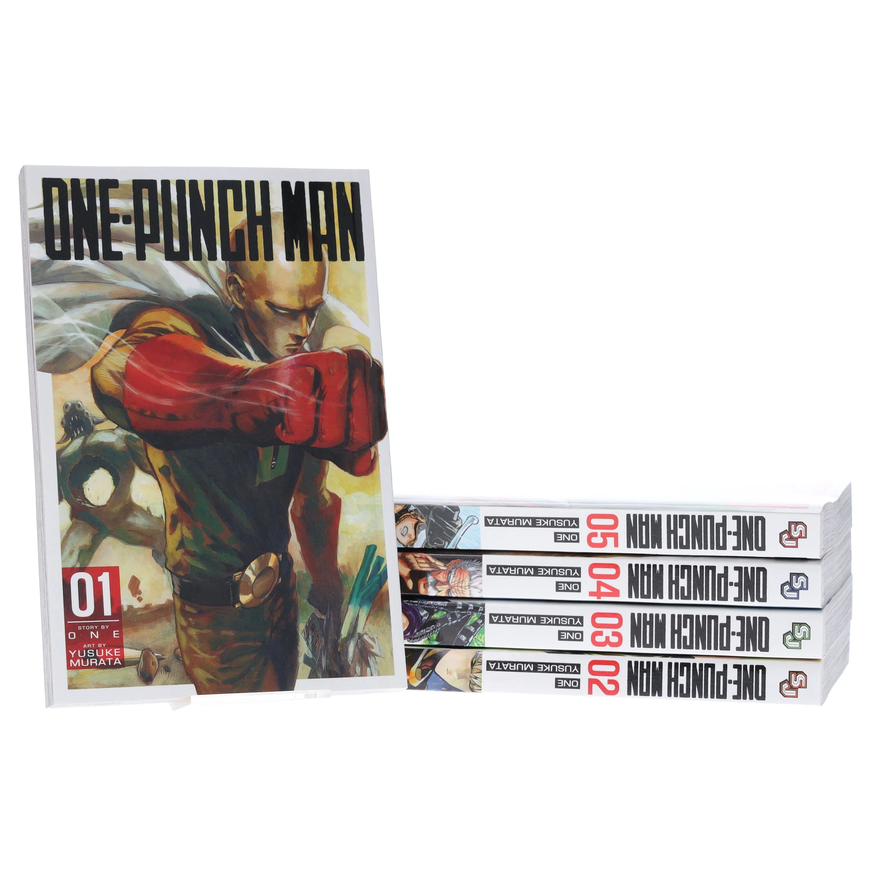 One-Punch Man Series (Vol 1-5) by ONE & Yusuke Murata 5 Books Collection Set - Manga - Paperback - Image 4