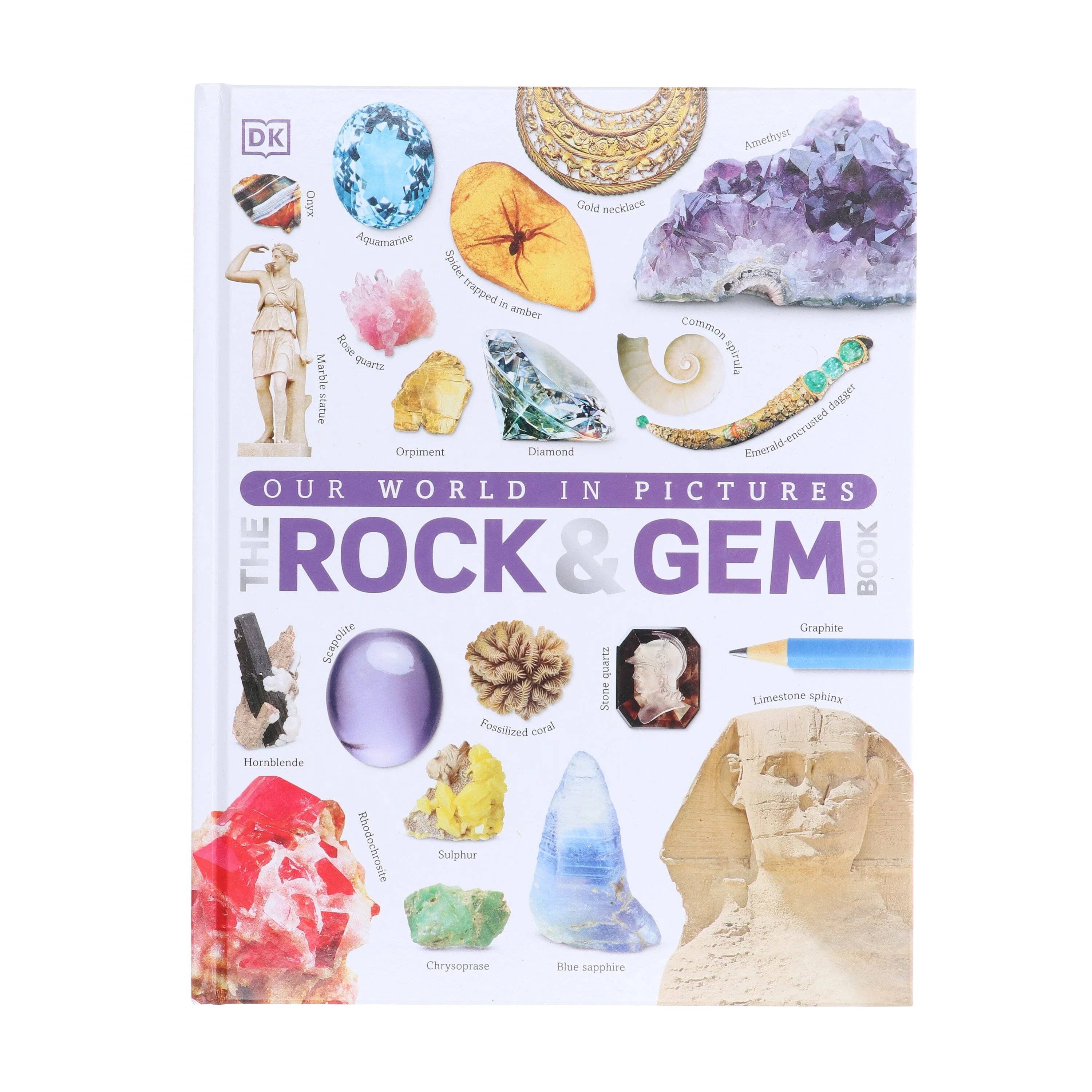 Our World in Pictures: The Rock and Gem Book by Clive Gifford & Dan Green - Ages 9-12 - Hardback - Image 2