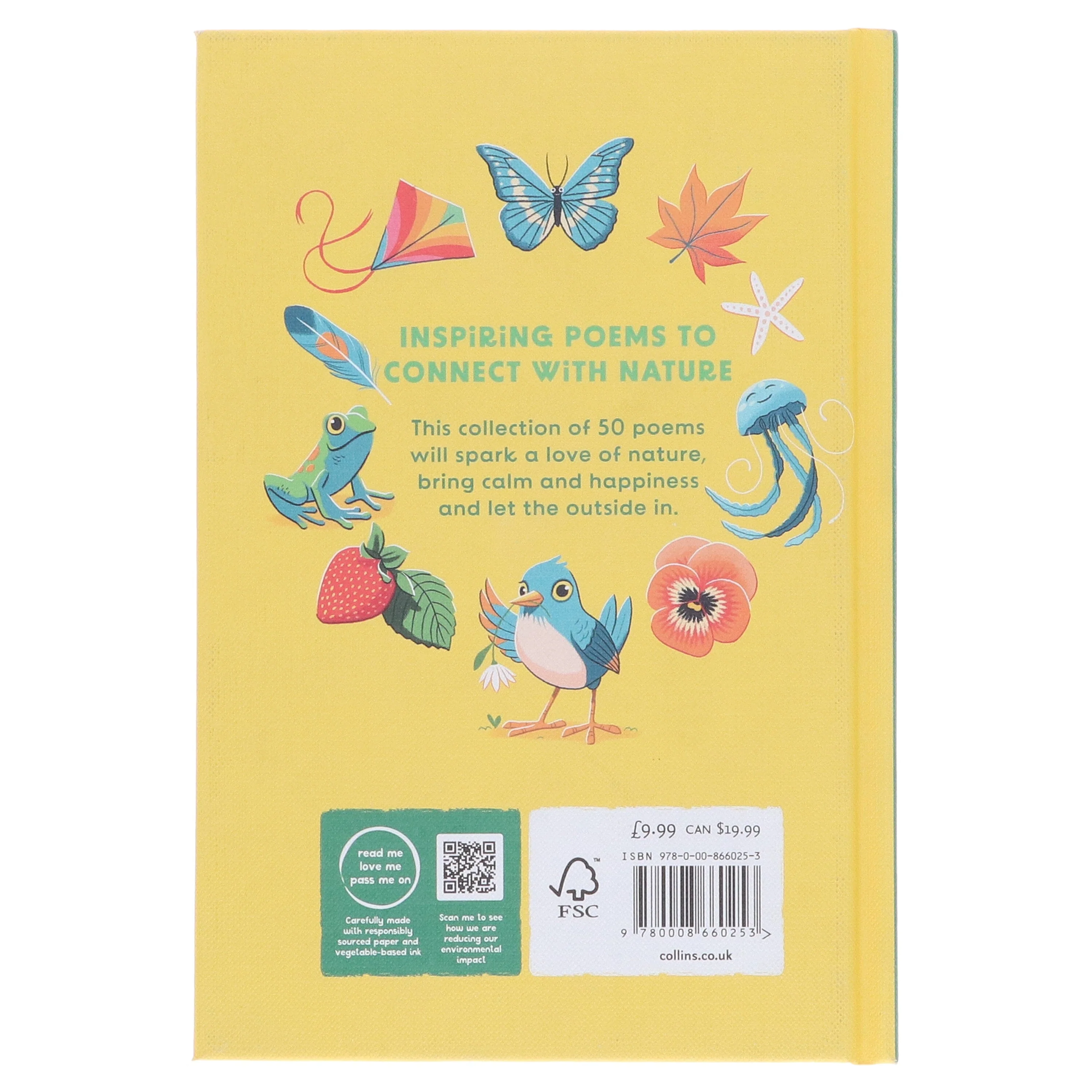 Outside In: Nature Poems by Daniel Thompson - Ages 7+ - Hardback - Image 3