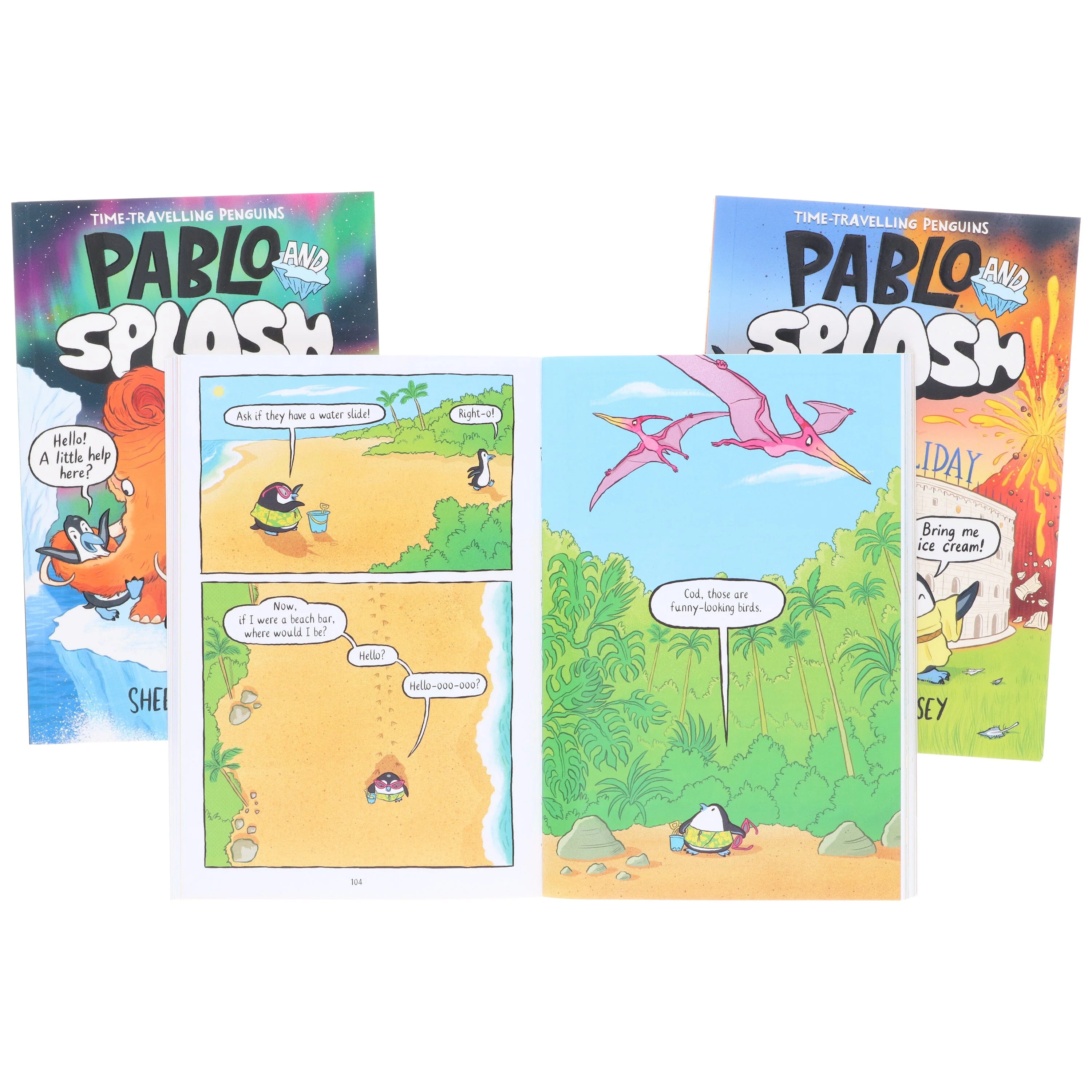 Pablo and Splash Graphic Novel Series by Sheena Dempsey Illustrated 3 Books Collection Set - Ages - 6-9 - Paperback - Image 7