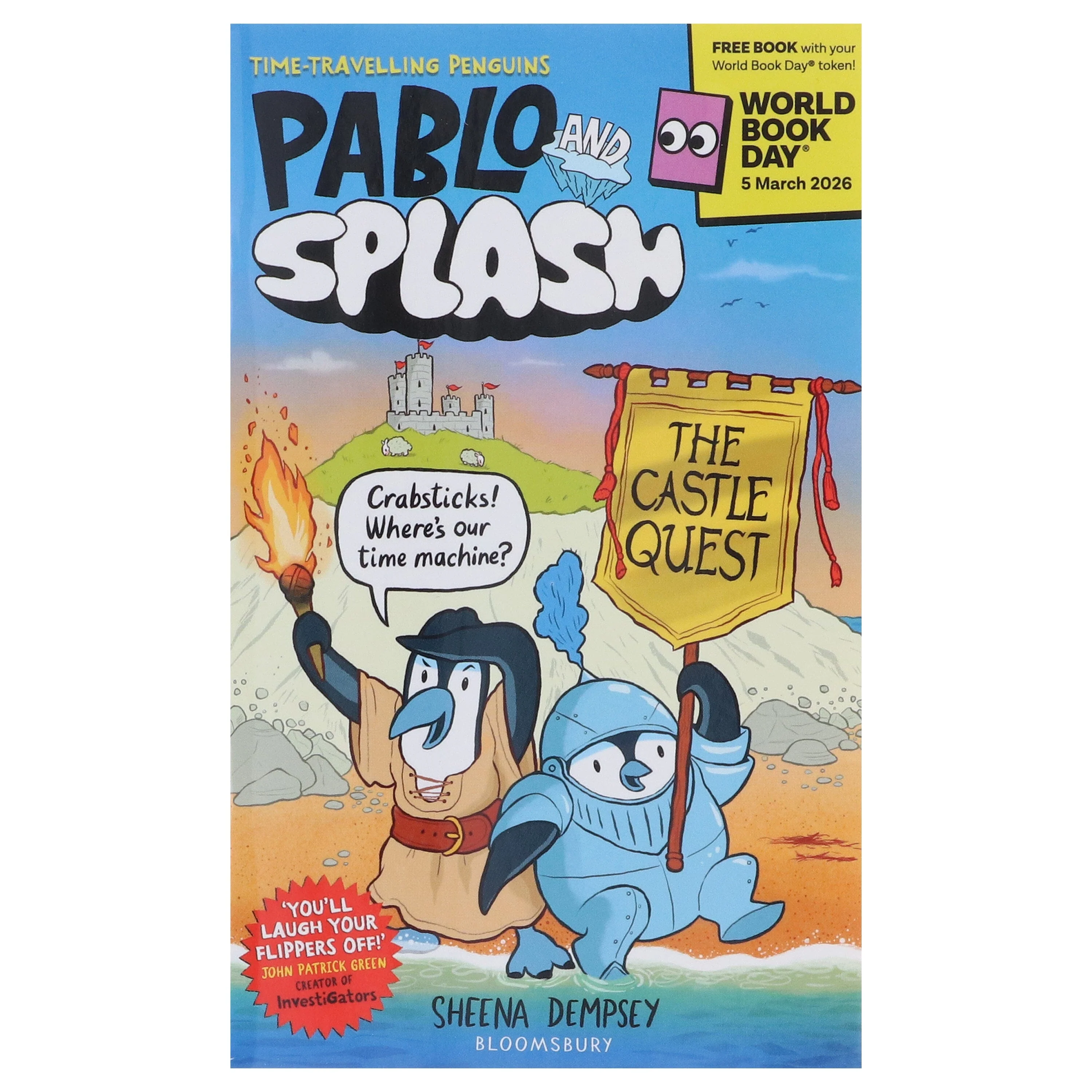 Pablo and Splash: The Castle Quest: World Book Day 2026 by Sheena Dempsey - Ages 6-9 - Paperback - Image 2