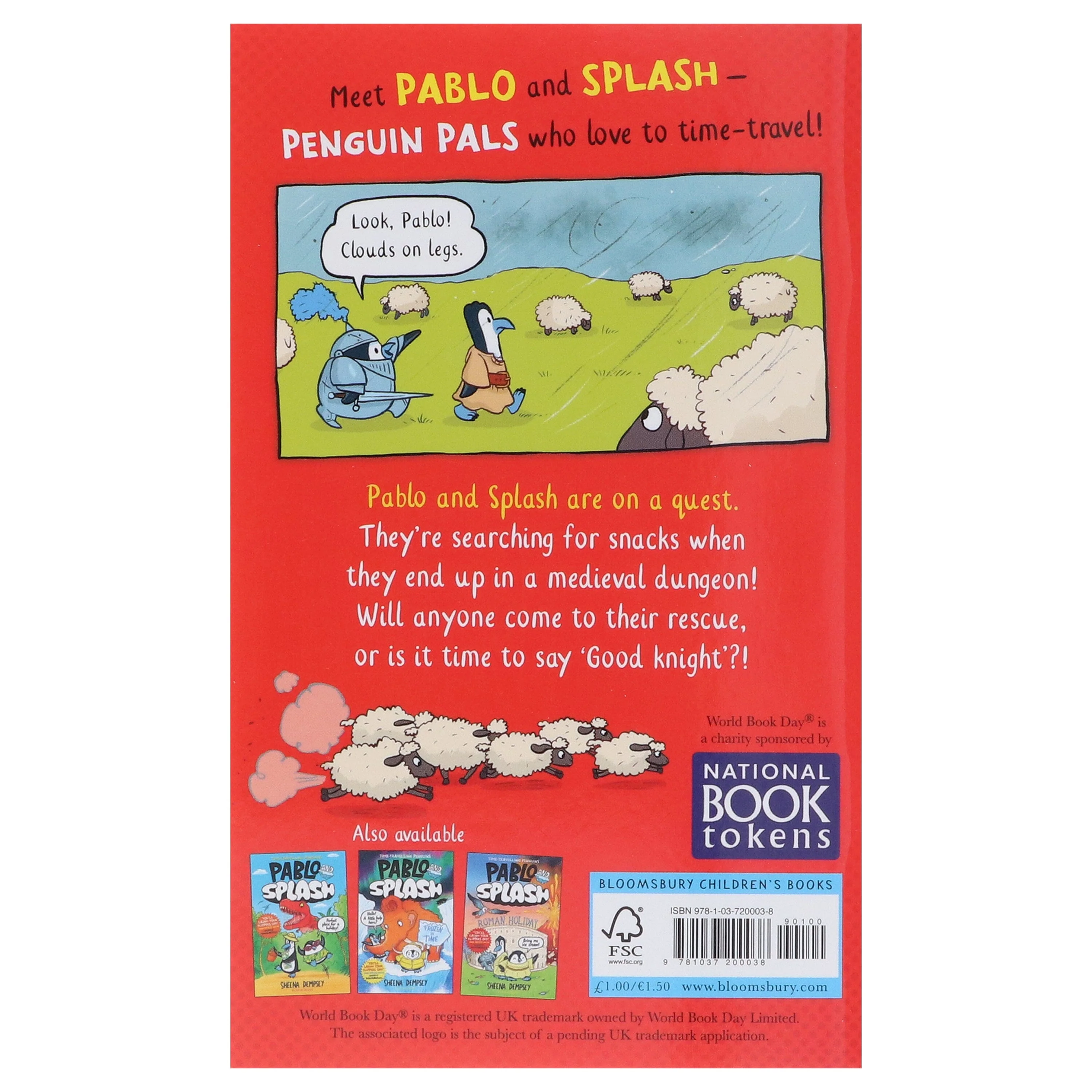 Pablo and Splash: The Castle Quest: World Book Day 2026 by Sheena Dempsey - Ages 6-9 - Paperback - Image 3