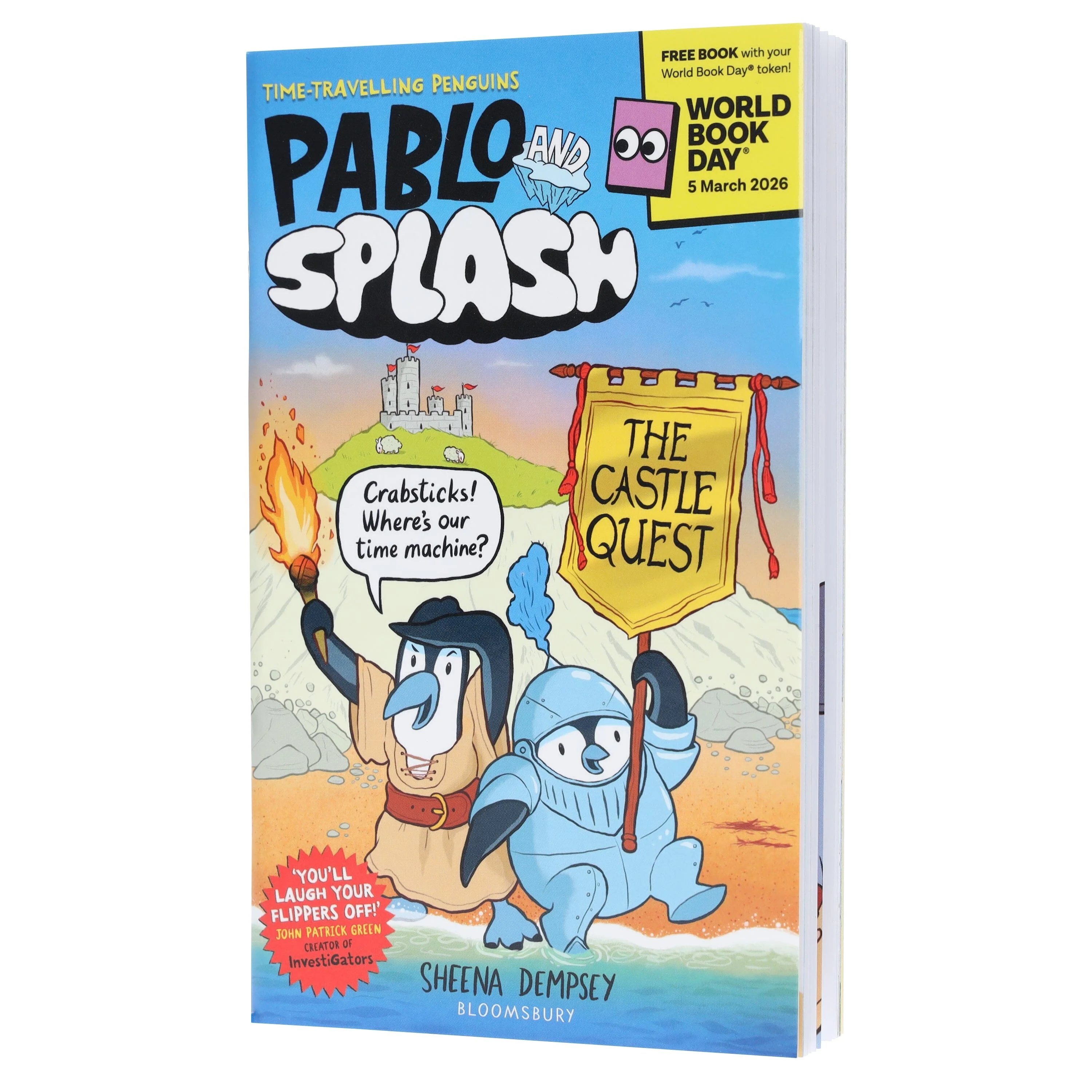 Pablo and Splash: The Castle Quest: World Book Day 2026 by Sheena Dempsey - Ages 6-9 - Paperback - Image 4