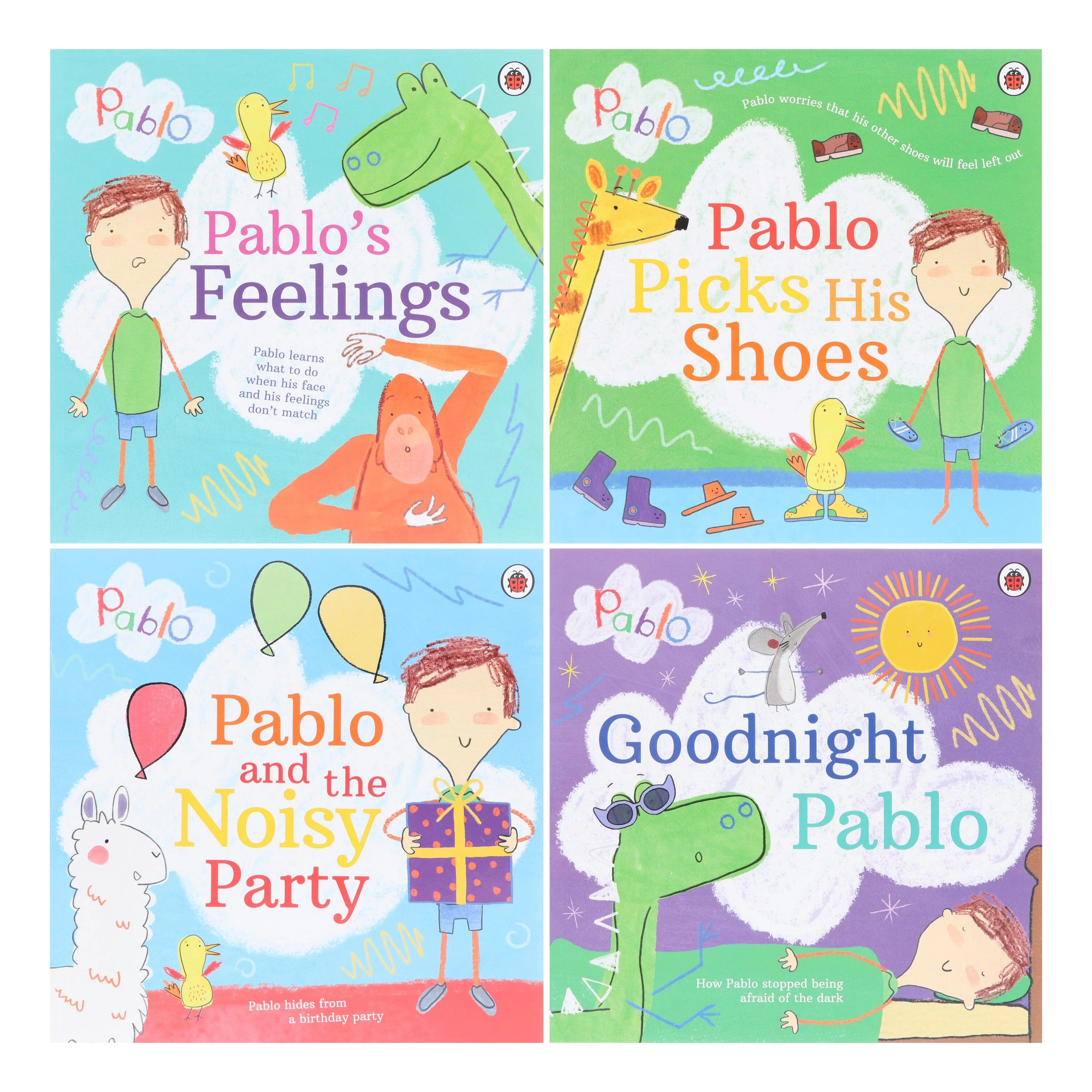 Pablo's Feelings Series 4 Picture Books Collection Set - Ages 2-7 - Paperback - Image 2