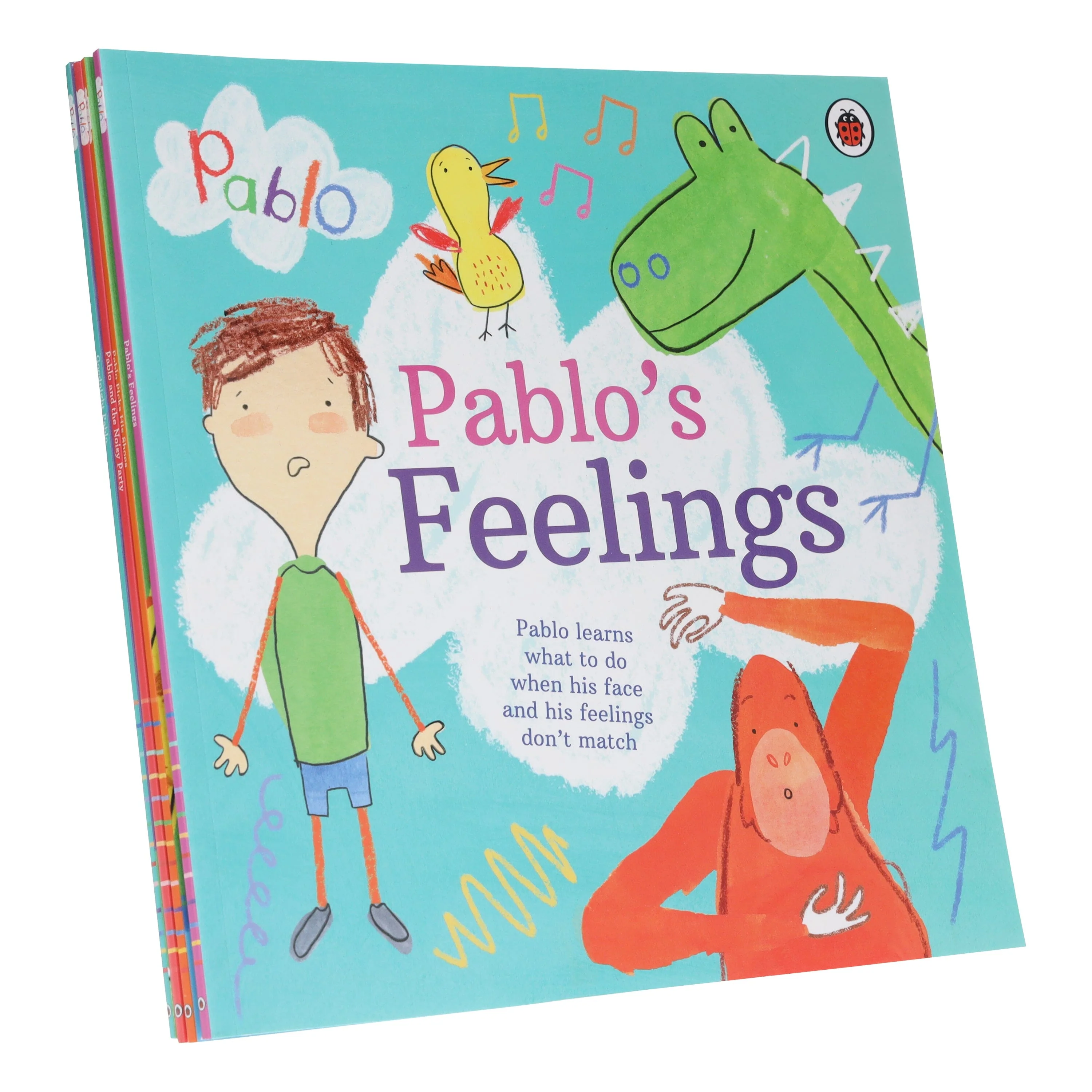 Pablo's Feelings Series 4 Picture Books Collection Set - Ages 2-7 - Paperback - Image 4