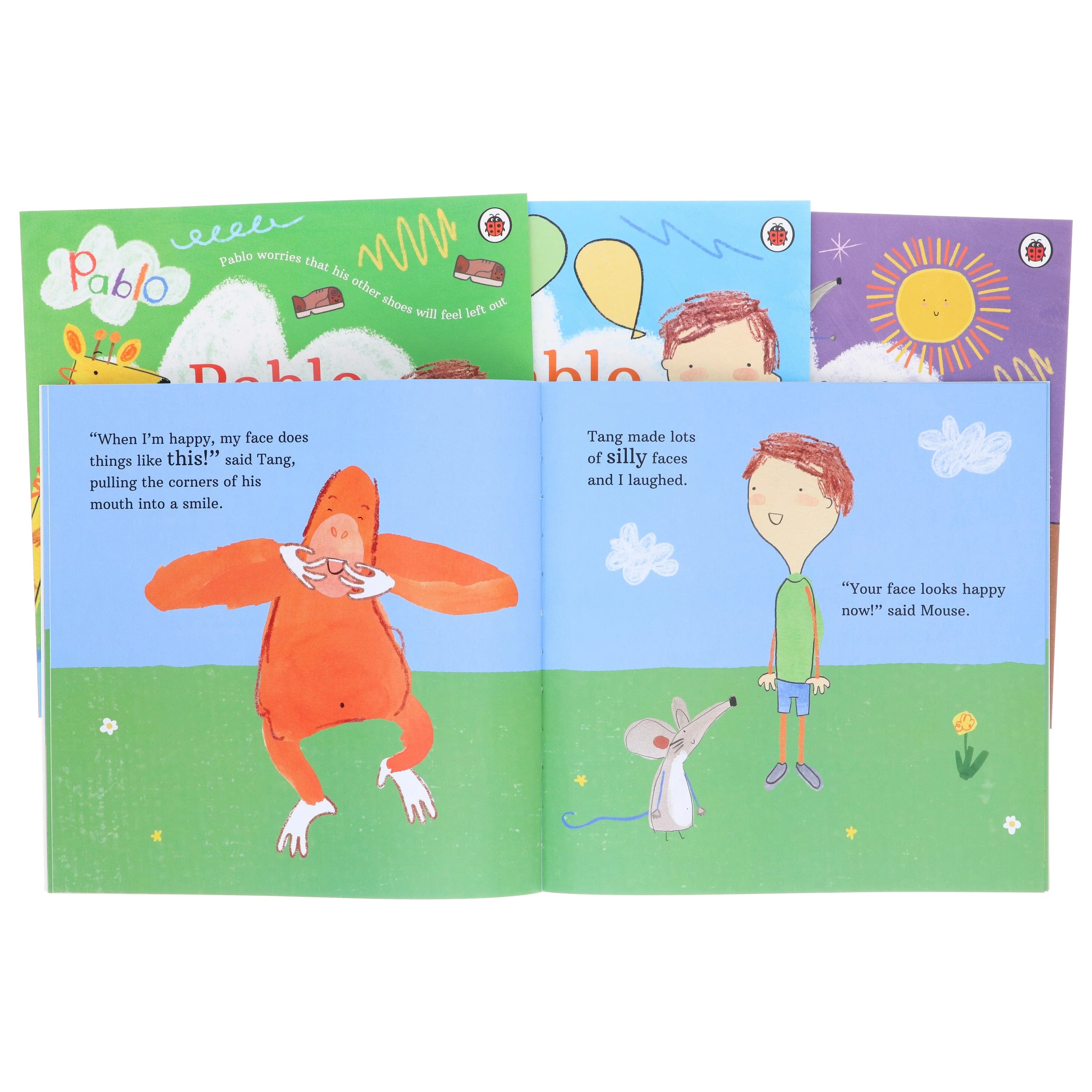 Pablo's Feelings Series 4 Picture Books Collection Set - Ages 2-7 - Paperback - Image 5