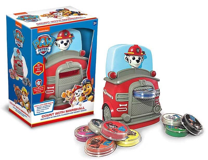 Paw Patrol Count With Marshall: Includes 10 Colour, Number And Object Coins - Ages 3+ - Educational Toy - Image 4