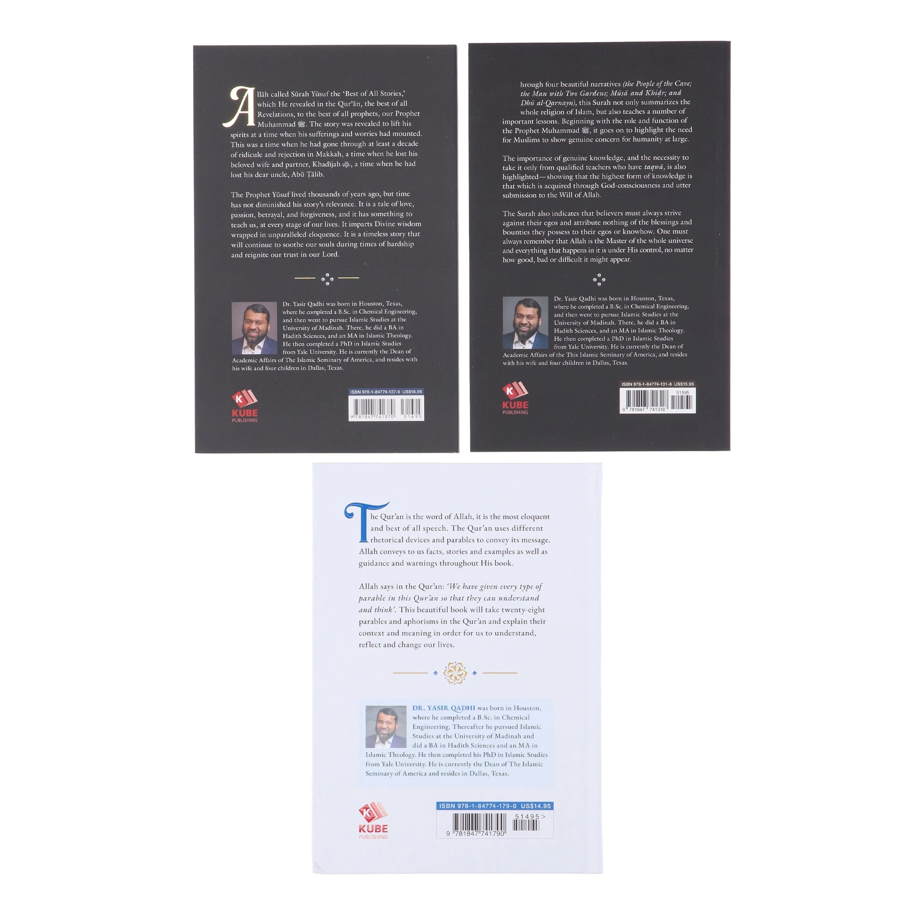 Pearls from the Qur'an Collection By Yasir Qadhi 3 Books Set - Non Fiction - Paperback/Hardback - Image 3