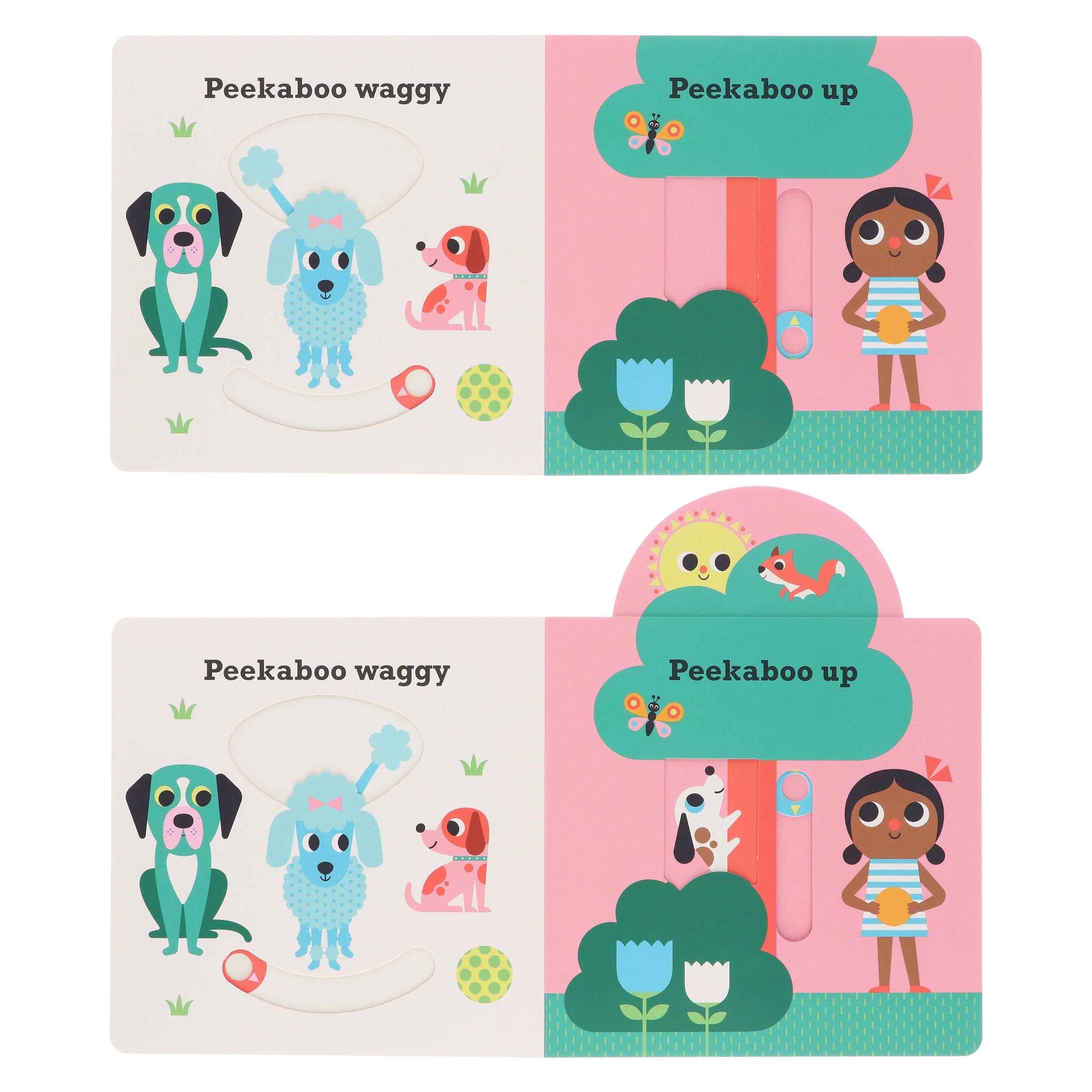 Peekaboo: Apple, Chick, Dog & Cow by Camilla Reid Illustrated 4 Books Collection Set - Ages 0-5 - Board Book - Image 8