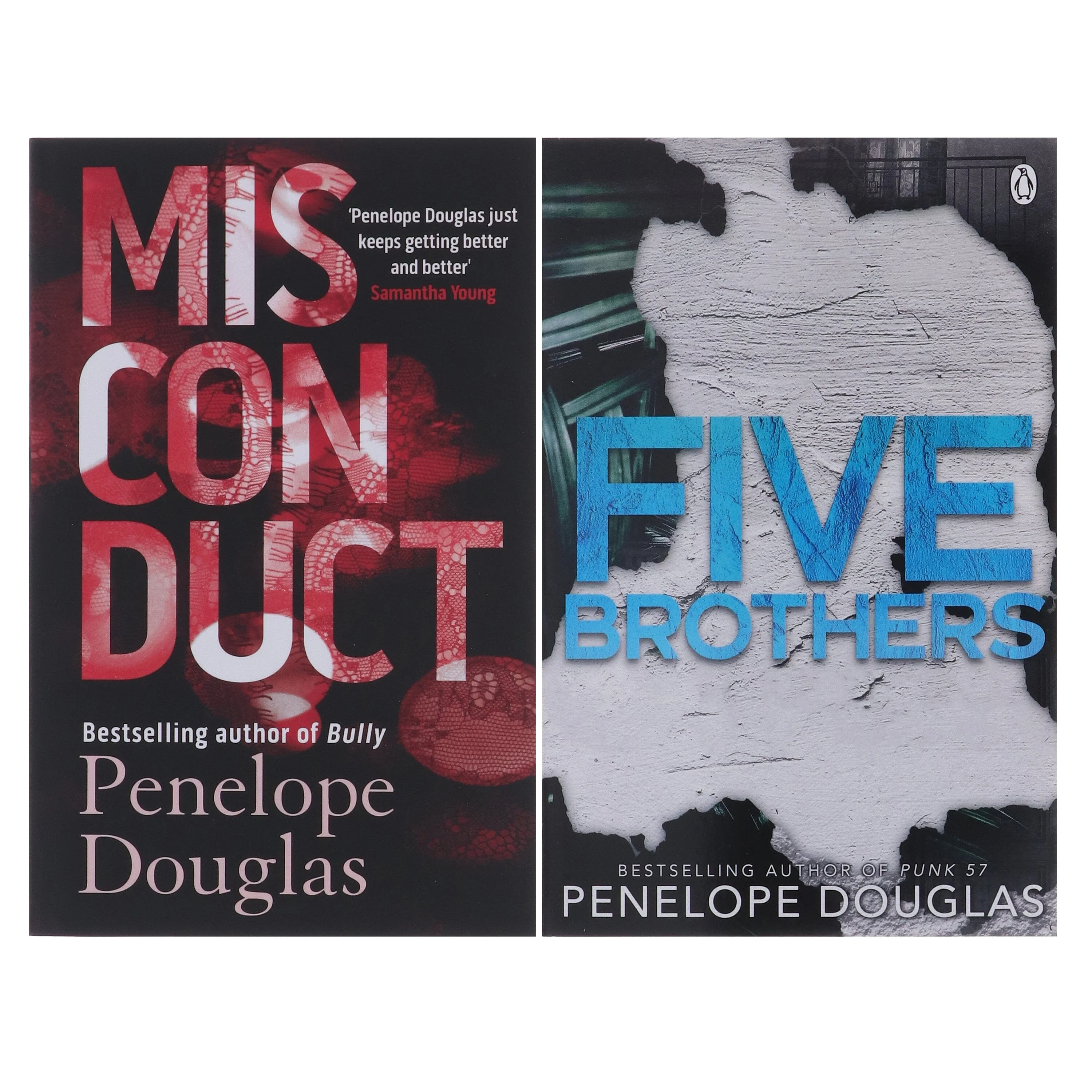 Penelope Douglas Collection (Misconduct & Five Brothers) 2 Books Set - Fiction - Paperback - Image 2