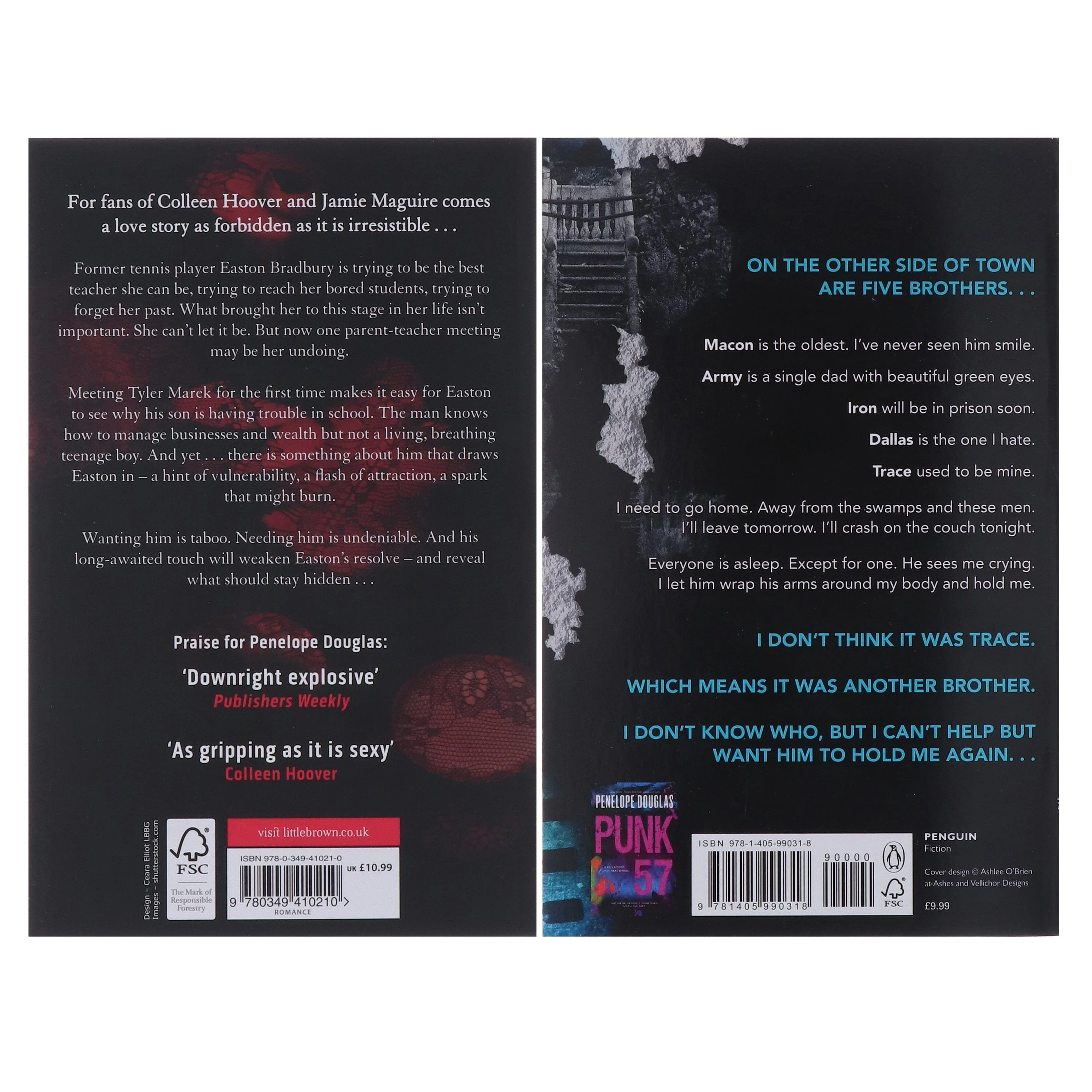 Penelope Douglas Collection (Misconduct & Five Brothers) 2 Books Set - Fiction - Paperback - Image 3