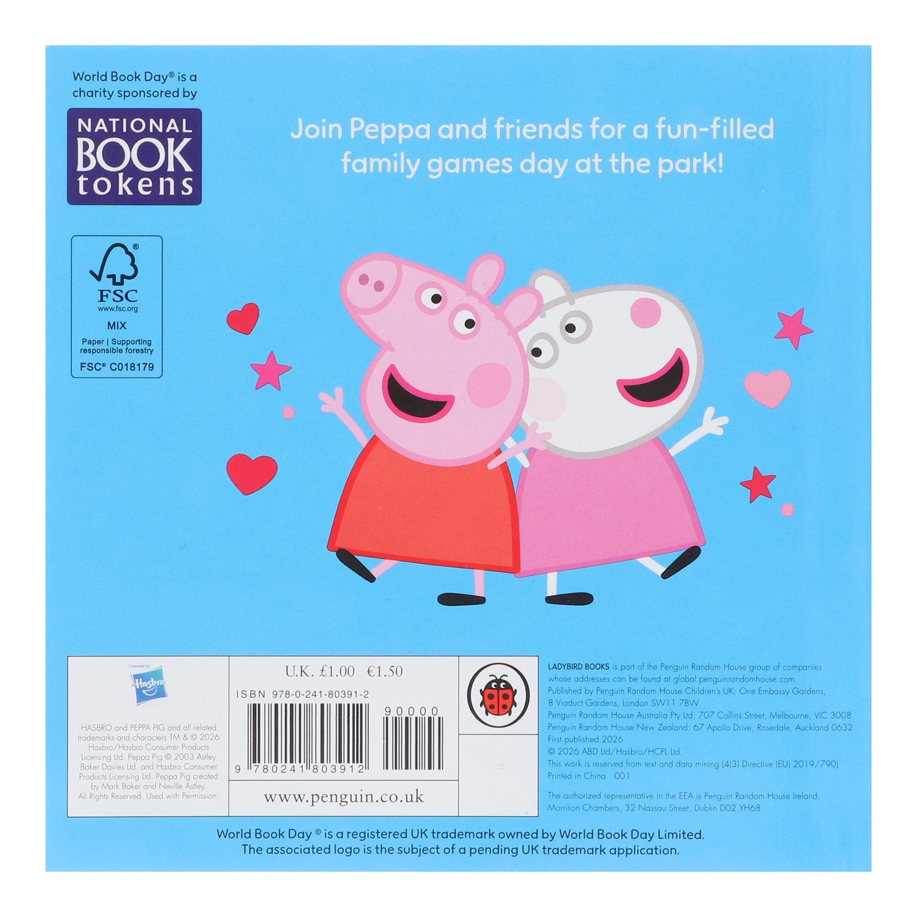 Peppa Pig: One Big Family: A World Book Day 2026 Mini Book - Ages 3-6 - Paperback - Image 3