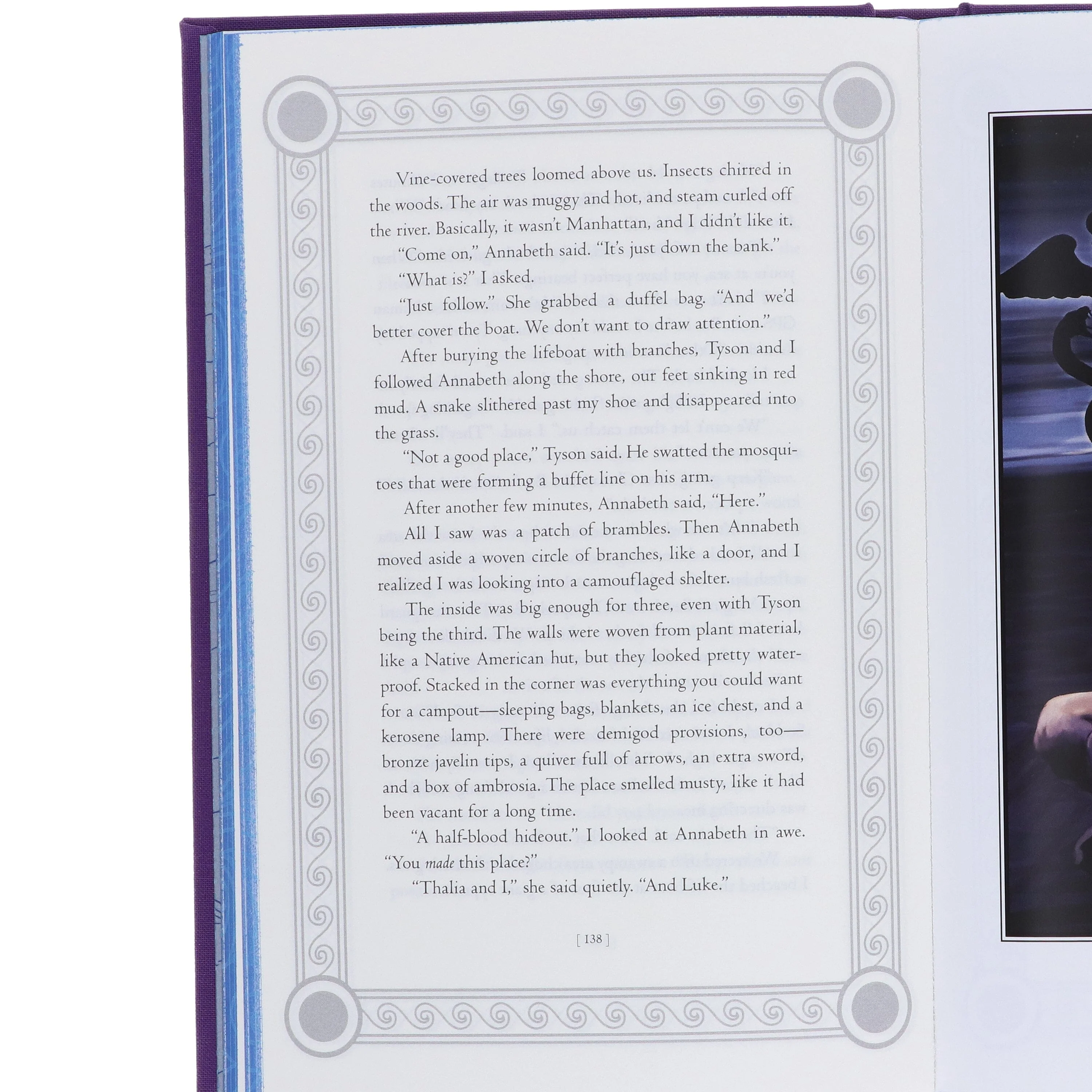 Percy Jackson and the Olympians (Puffin 85th Anniversary Clothbound Collection) by Rick Riordan 2 Books Collector's Edition Set - Ages 9+ - Hardback - Image 9