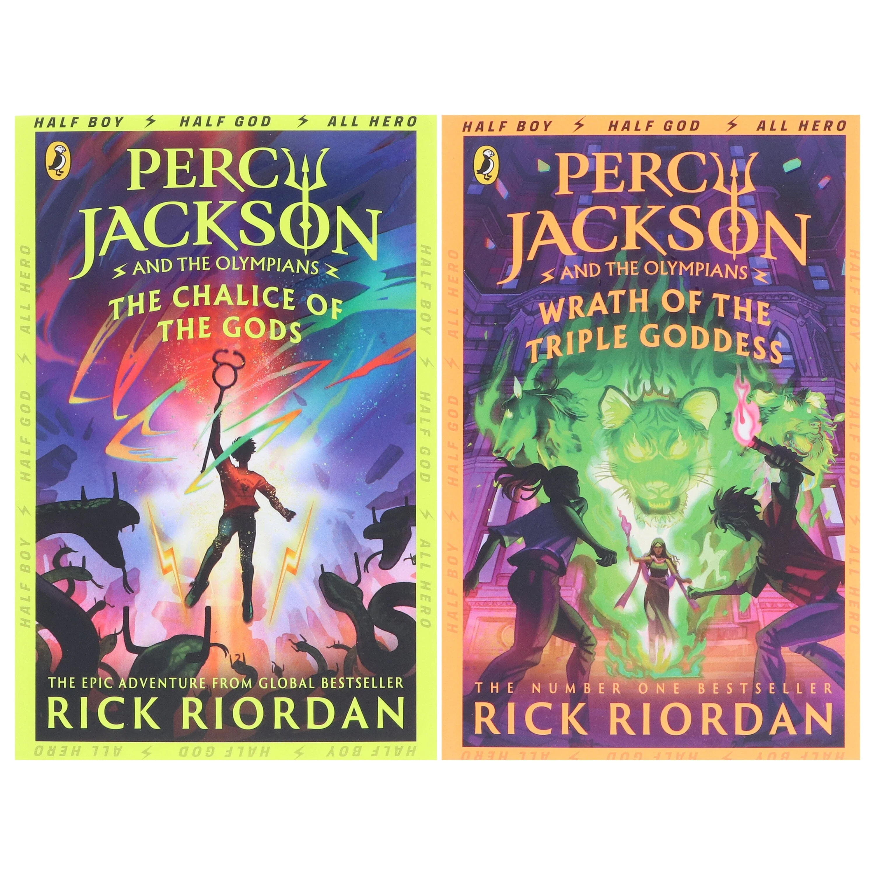 Percy Jackson And The Olympians Series (Book 6&7) by Rick Riordan 2 Books Collection Set - Ages 9+ - Paperback - Image 2