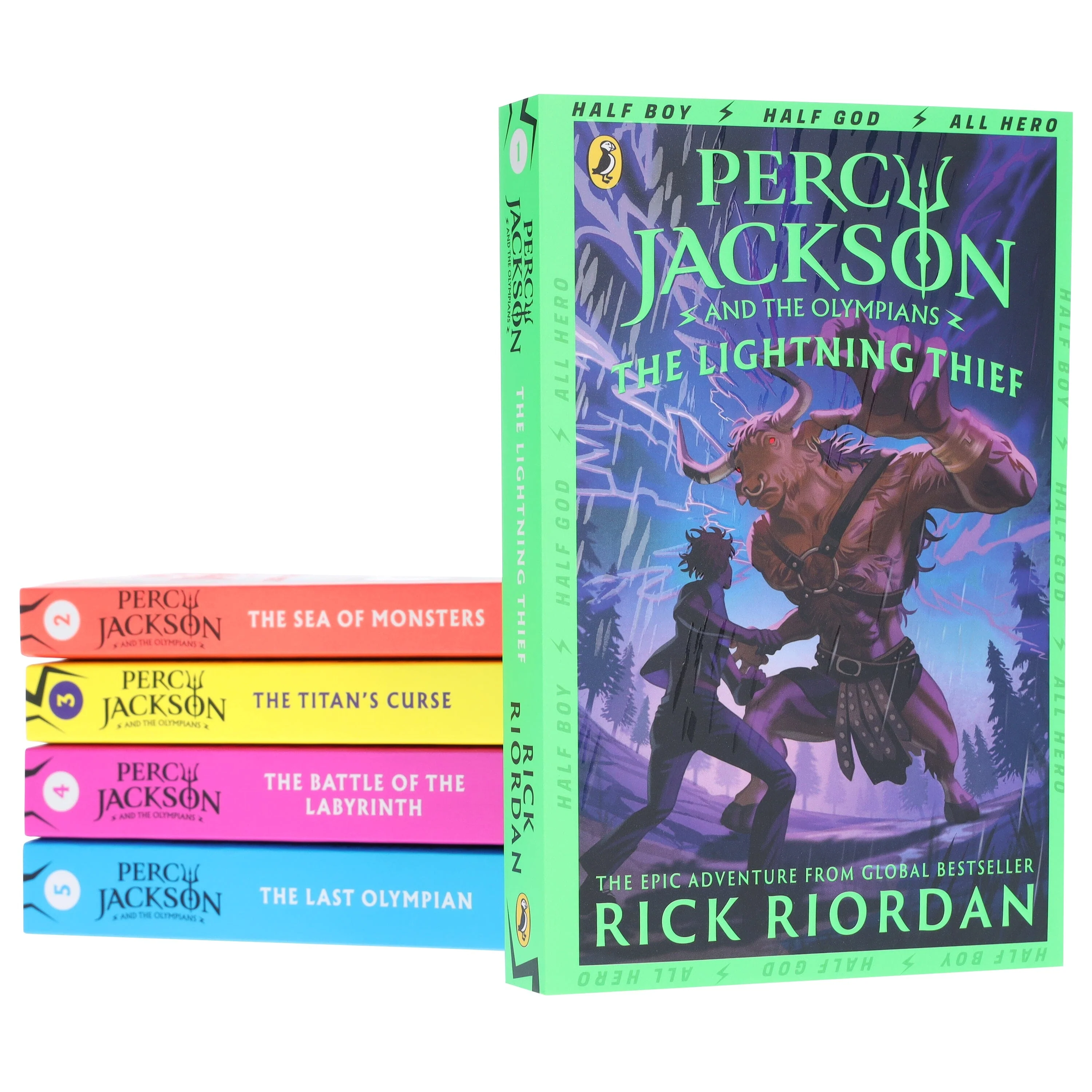 Percy Jackson And The Olympians Series By Rick Riordan 5 Books Collection Set - Ages 9+ - Paperback - Image 5