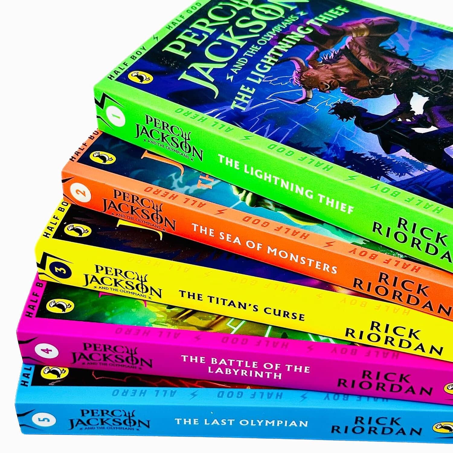 Percy Jackson And The Olympians Series By Rick Riordan 5 Books Collection Set - Ages 9+ - Paperback - Image 6