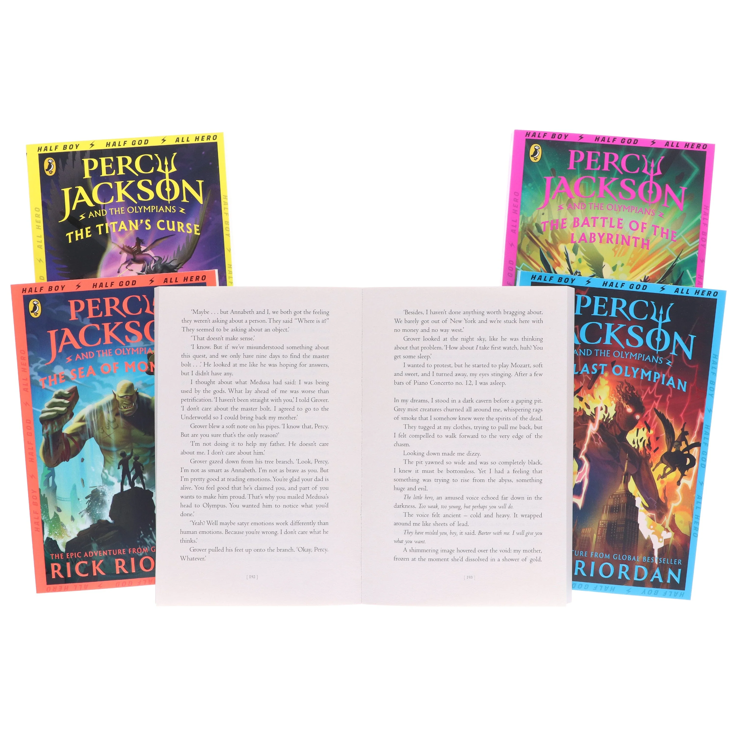 Percy Jackson And The Olympians Series By Rick Riordan 5 Books Collection Set - Ages 9+ - Paperback - Image 8