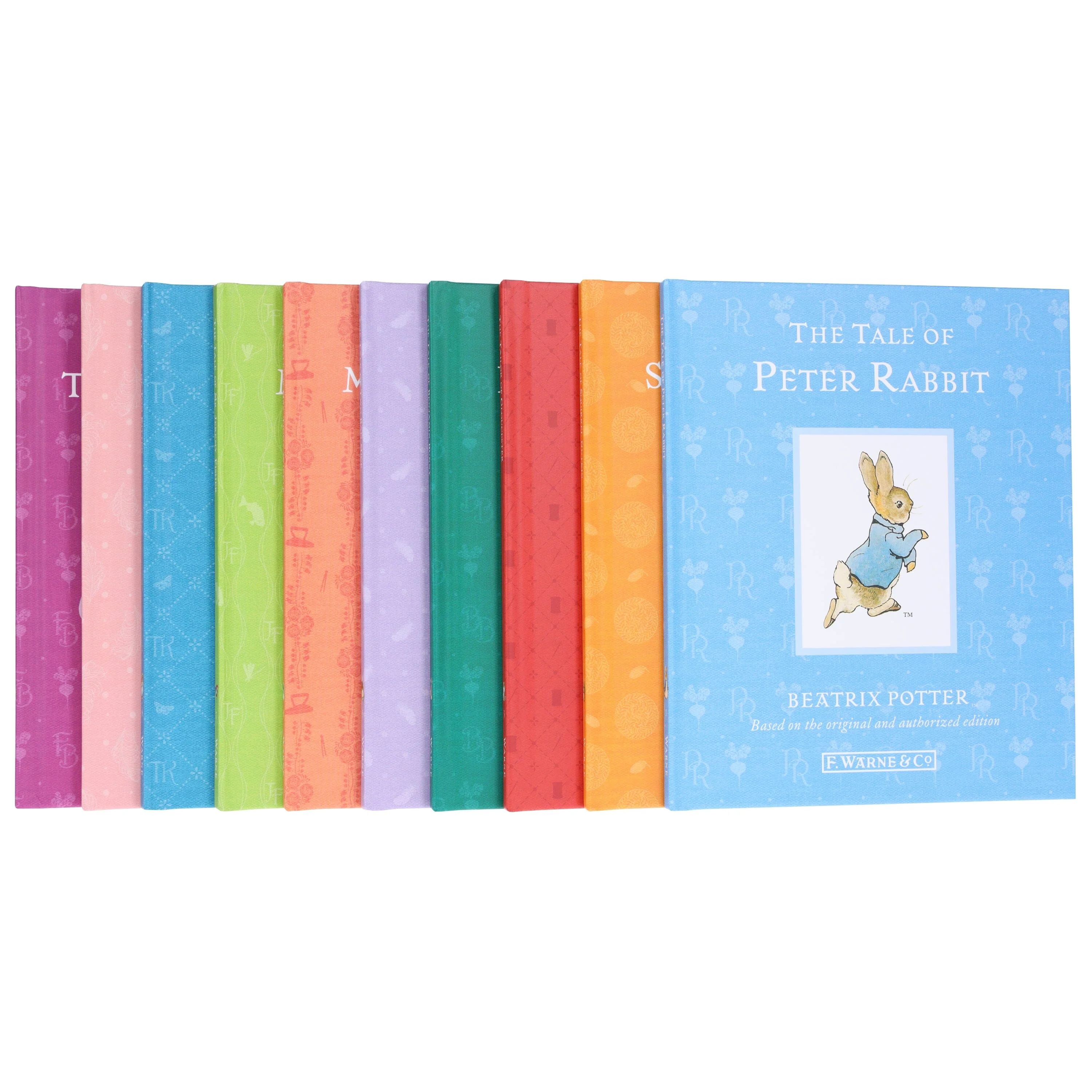 Peter Rabbit Library 10 Books Collection Box Set by Beatrix Potter With Peter Rabbit Classic Costume - Image 5