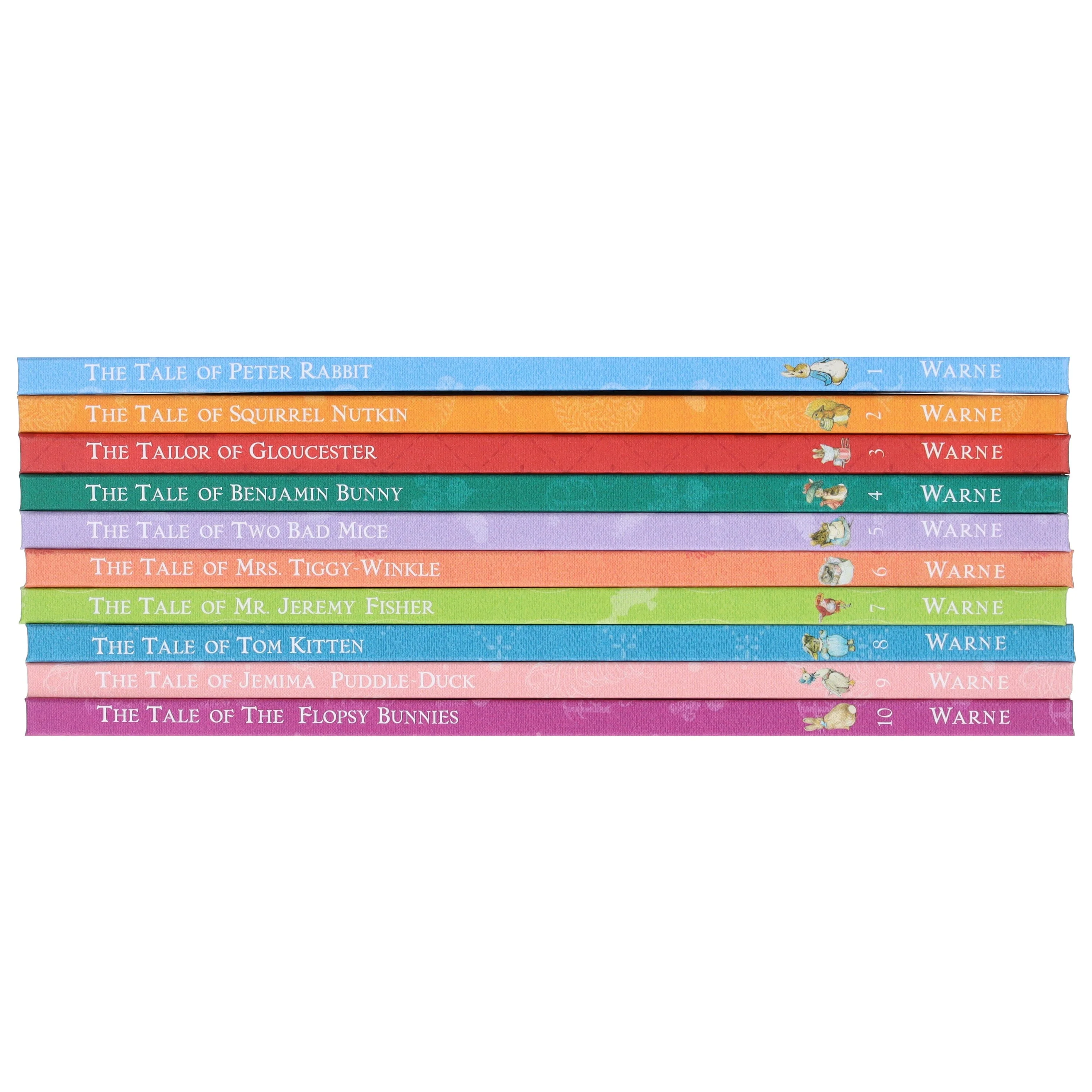 Peter Rabbit Library 10 Books Collection Box Set by Beatrix Potter With Peter Rabbit Classic Costume - Image 8
