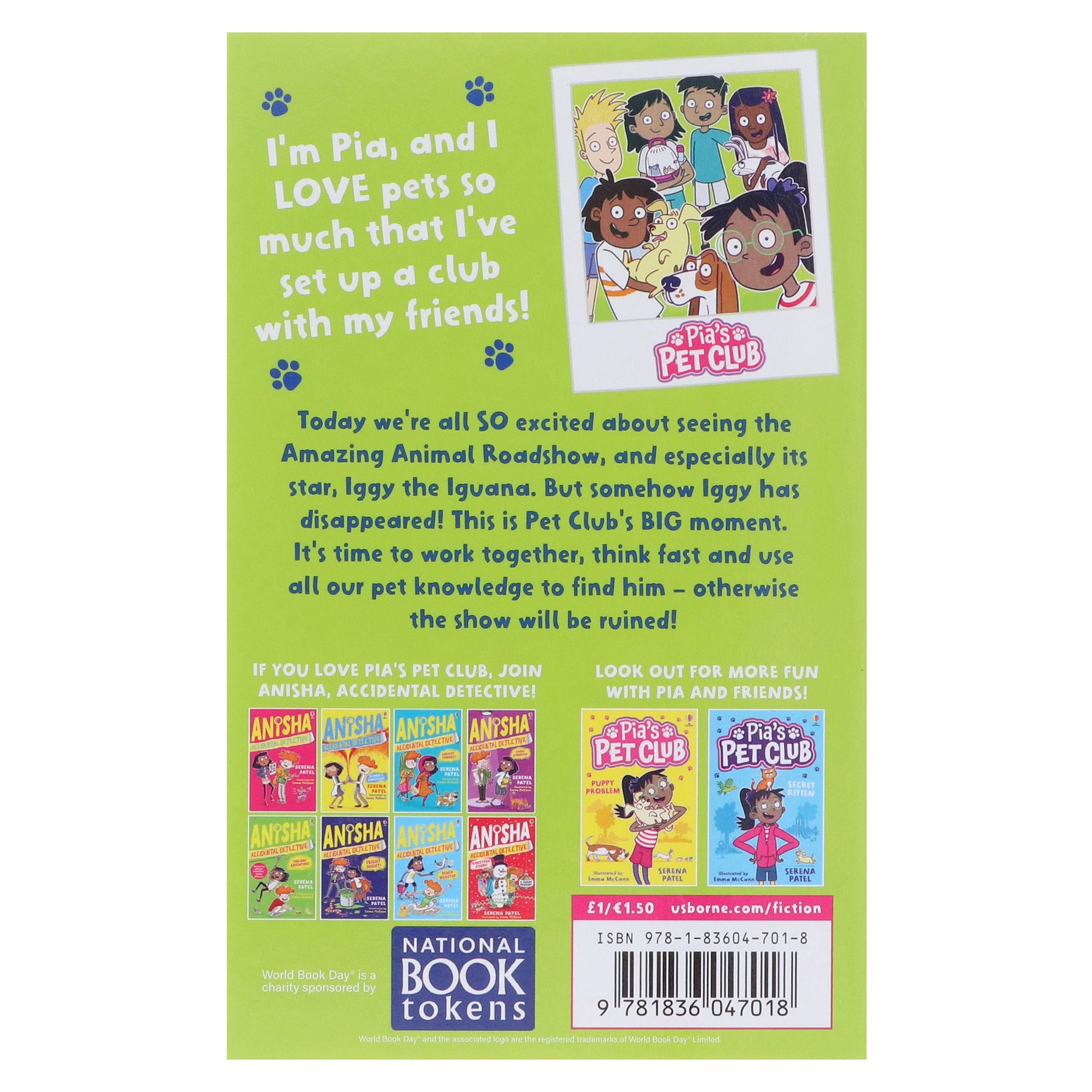 Pia's Pet Club: Iguana Escape: World Book Day 2026 by Serena Patel - Ages 7-10 - Paperback - Image 3