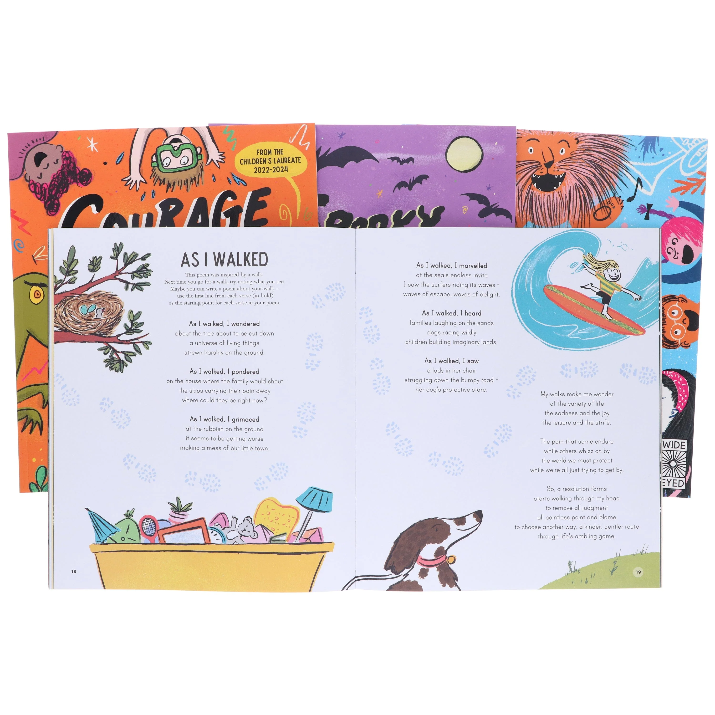 Poetry to Perform Series By Joseph Coelho: Illustrated 4 Picture Books Collection Set - Ages 5-10 - Paperback - Image 5