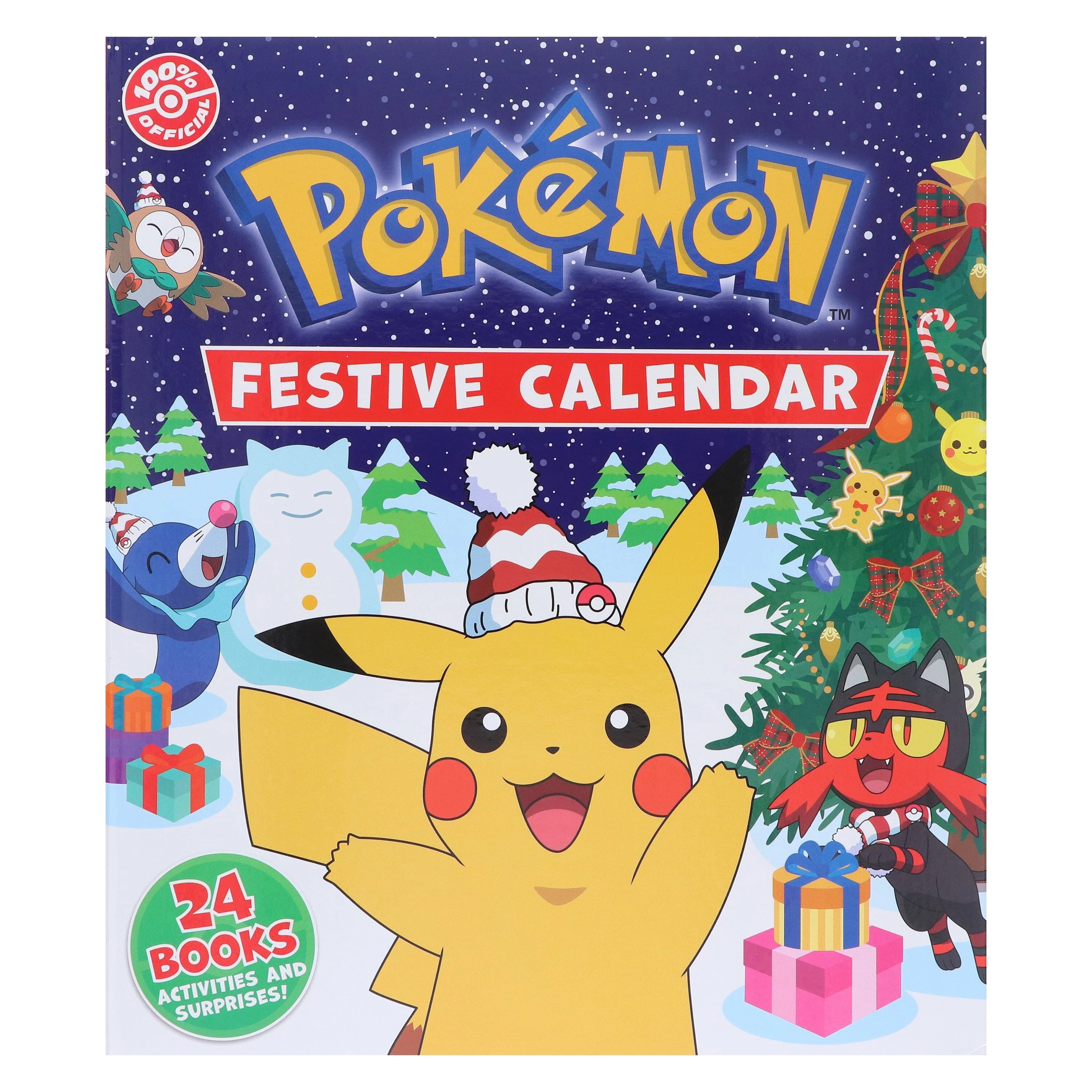 Pokemon: Festive Calendar: A Festive Collection of 24 Books! Activities and Surprises! - Ages 6+ - Hardback - Image 2