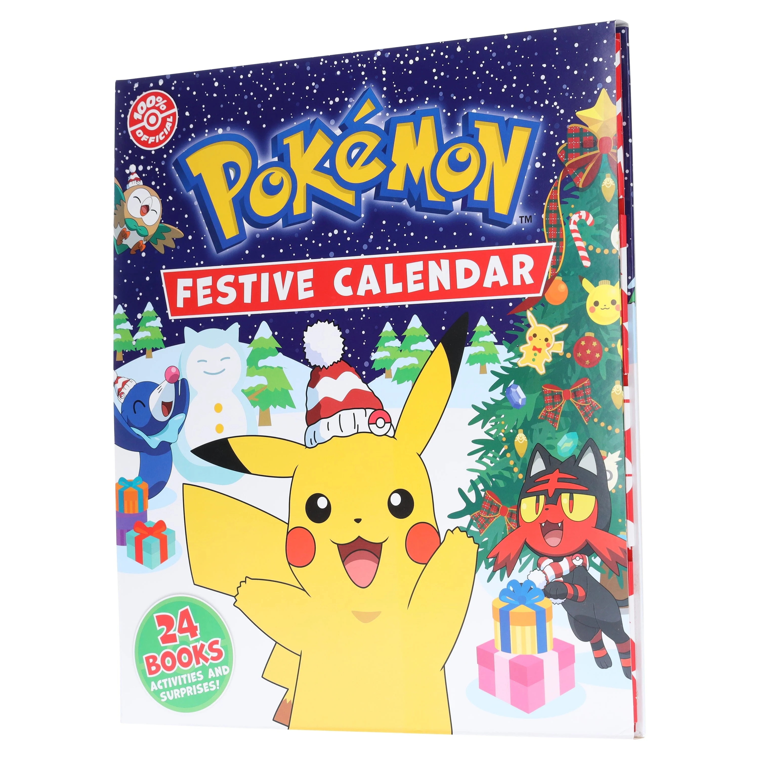 Pokemon: Festive Calendar: A Festive Collection of 24 Books! Activities and Surprises! - Ages 6+ - Hardback - Image 4