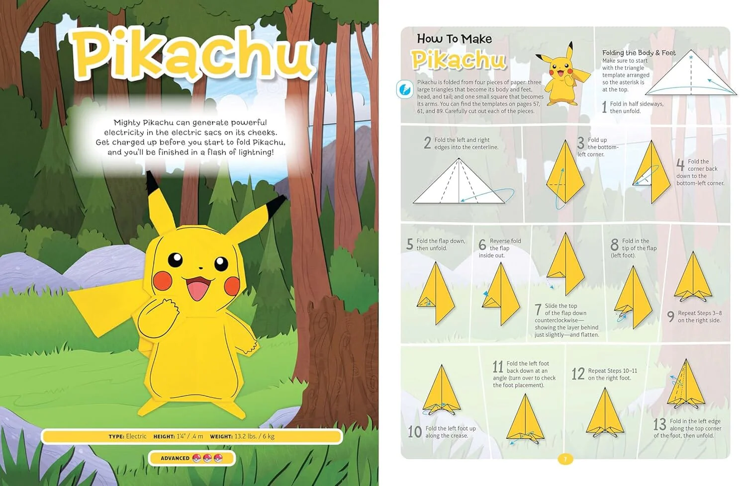 Pokemon Origami: Fold Your Own Pokemon 3 Activity Books Collection Set - Ages 7-9 - Paperback - Image 6