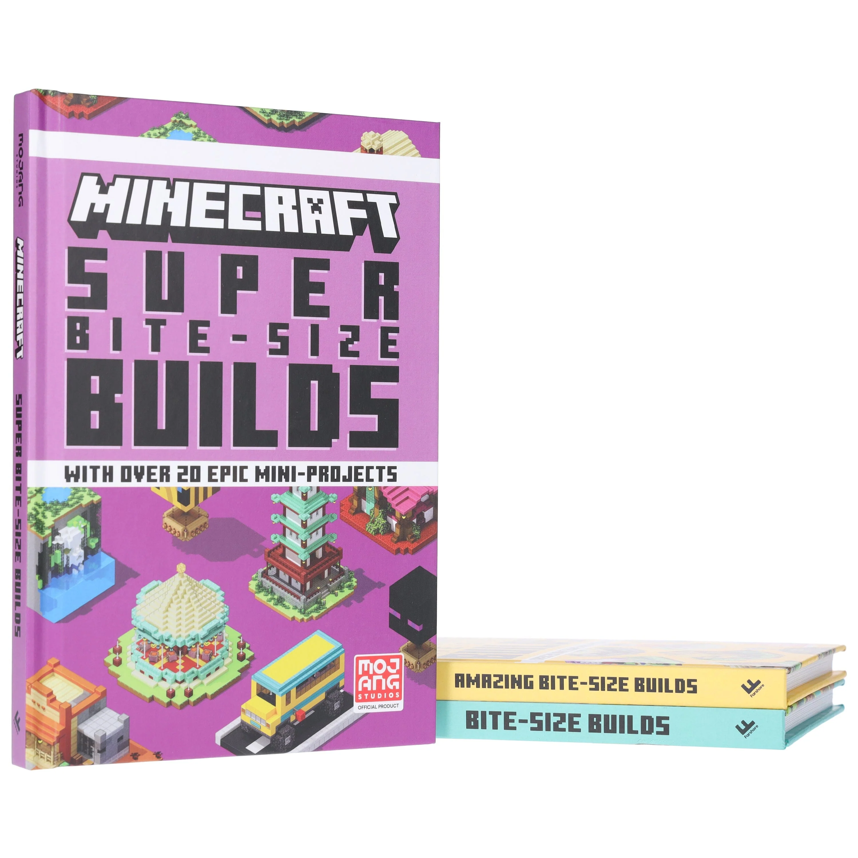 Minecraft Bite-Size Builds by Mojang AB 3 Books Collection Box Set - Ages 7+ - Hardback - Image 6