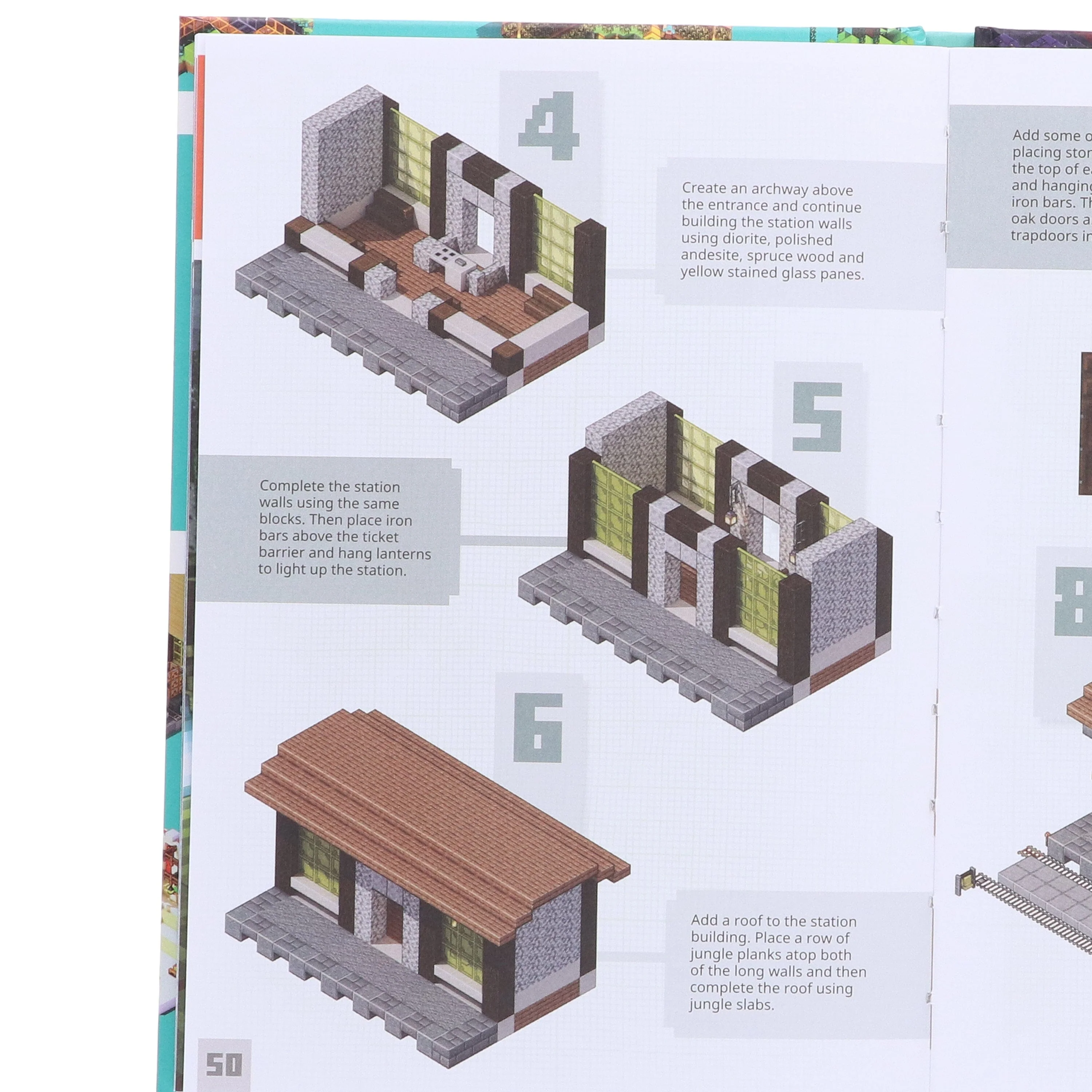 Minecraft Bite-Size Builds by Mojang AB 3 Books Collection Box Set - Ages 7+ - Hardback - Image 8