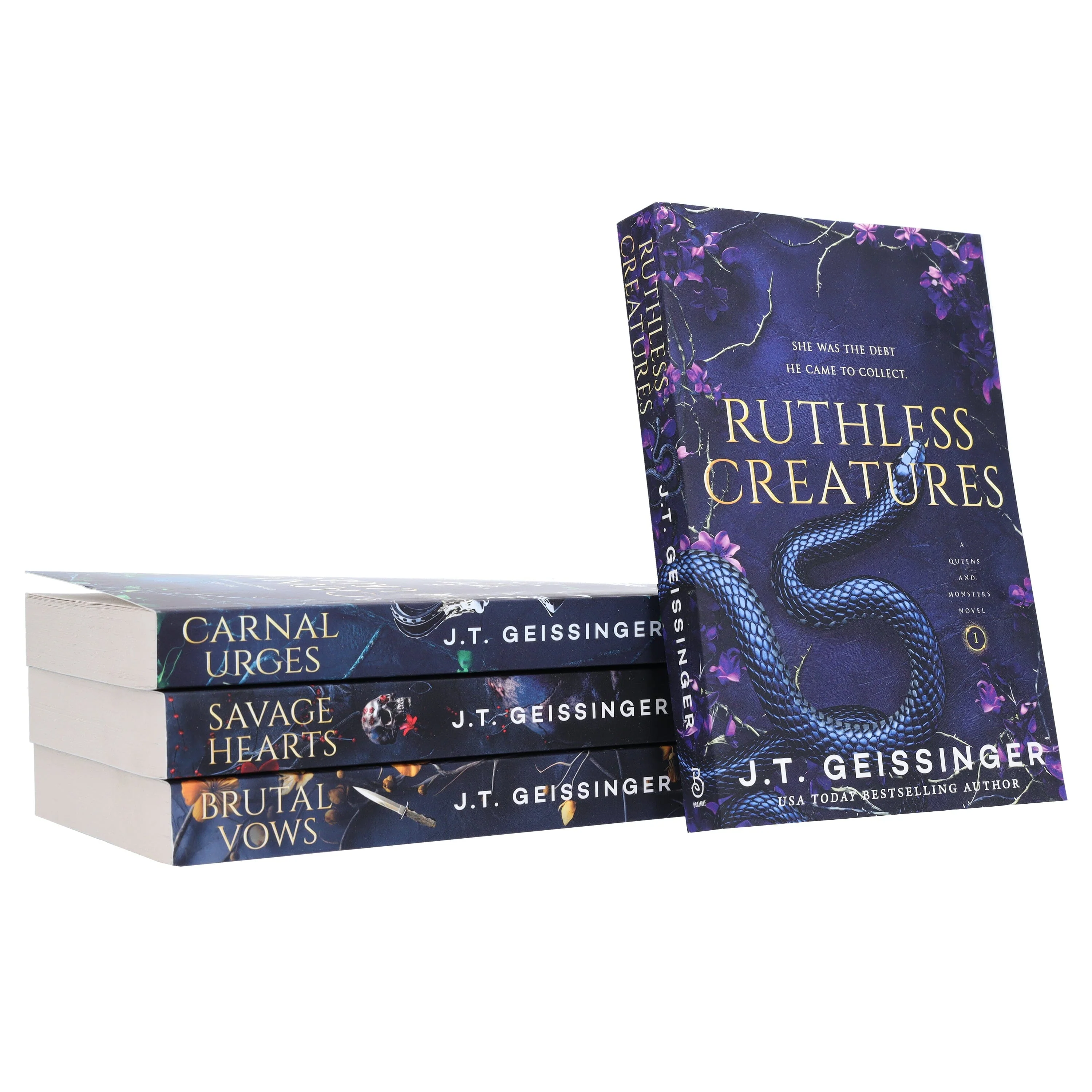 Queens and Monsters Series by J. T. Geissinger 4 Books Collection Set - Fiction - Paperback - Image 4