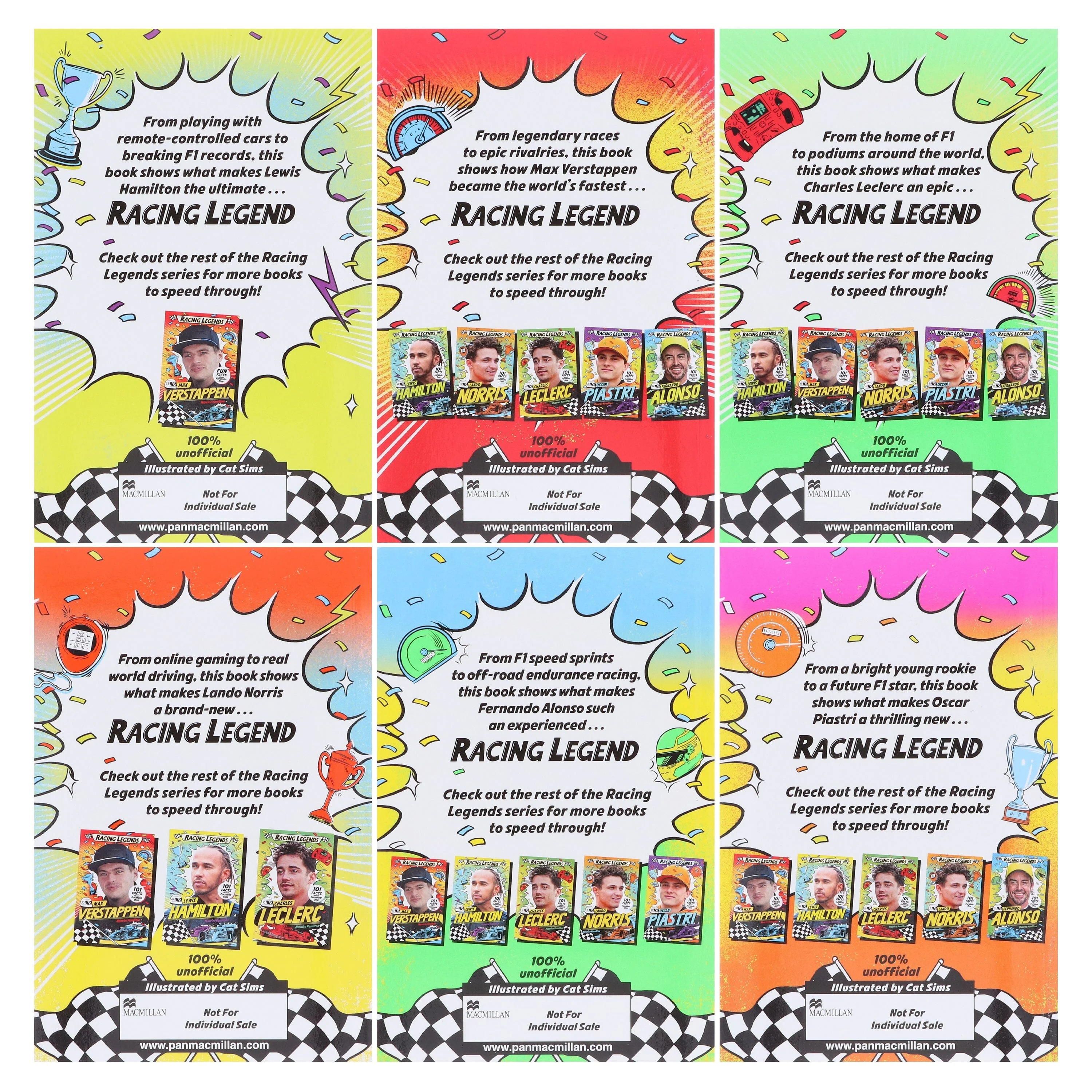 Racing Legends: 101 Facts about Formula One By Maurice Hamilton 6 Books Collection Set - Ages 7-9 - Paperback - Image 3