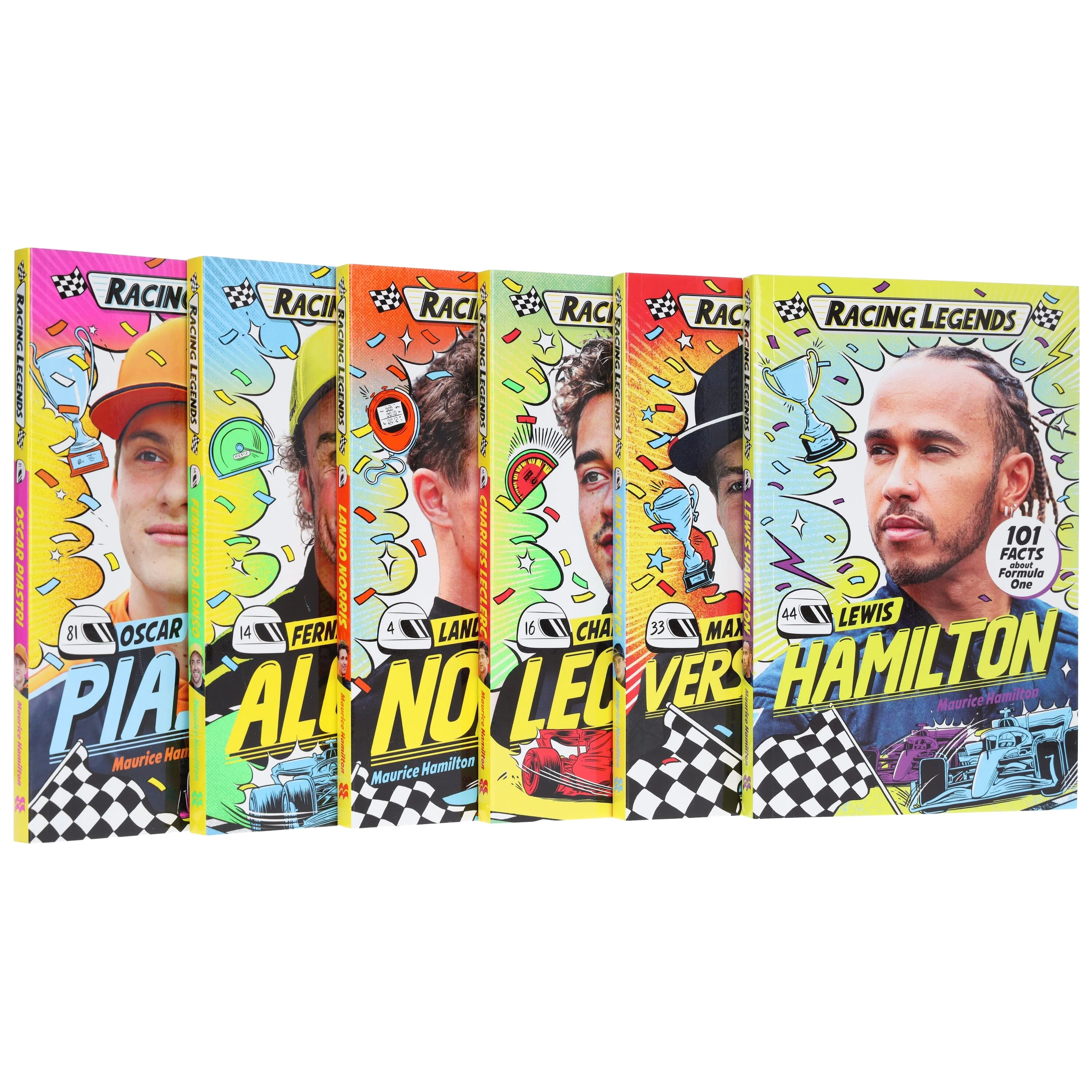 Racing Legends: 101 Facts about Formula One By Maurice Hamilton 6 Books Collection Set - Ages 7-9 - Paperback - Image 4