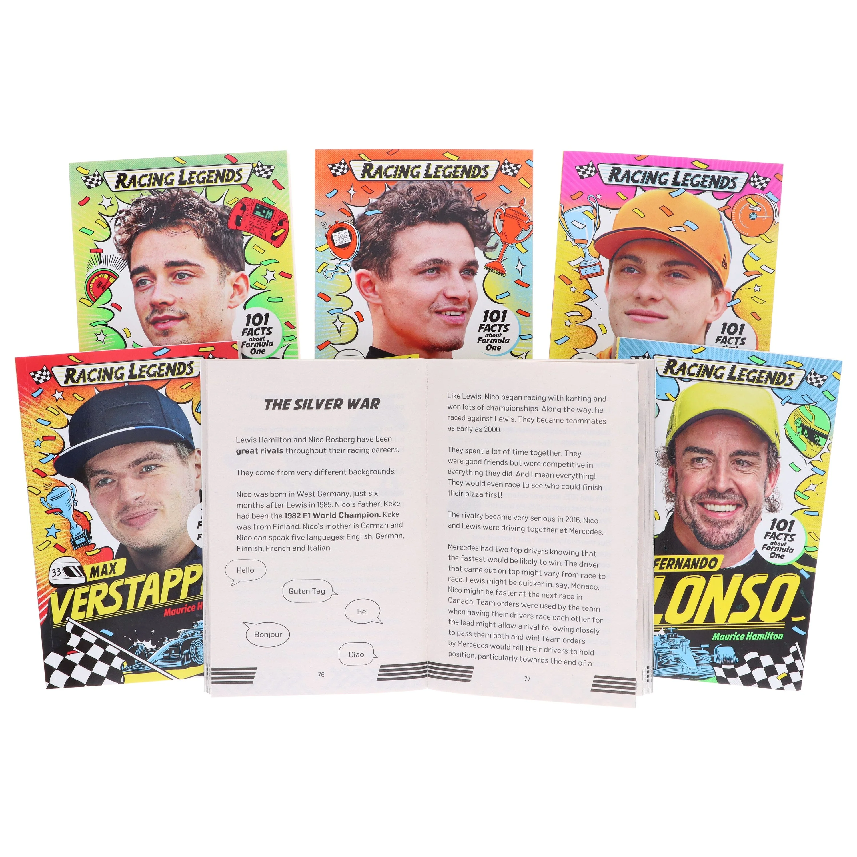 Racing Legends: 101 Facts about Formula One By Maurice Hamilton 6 Books Collection Set - Ages 7-9 - Paperback - Image 7