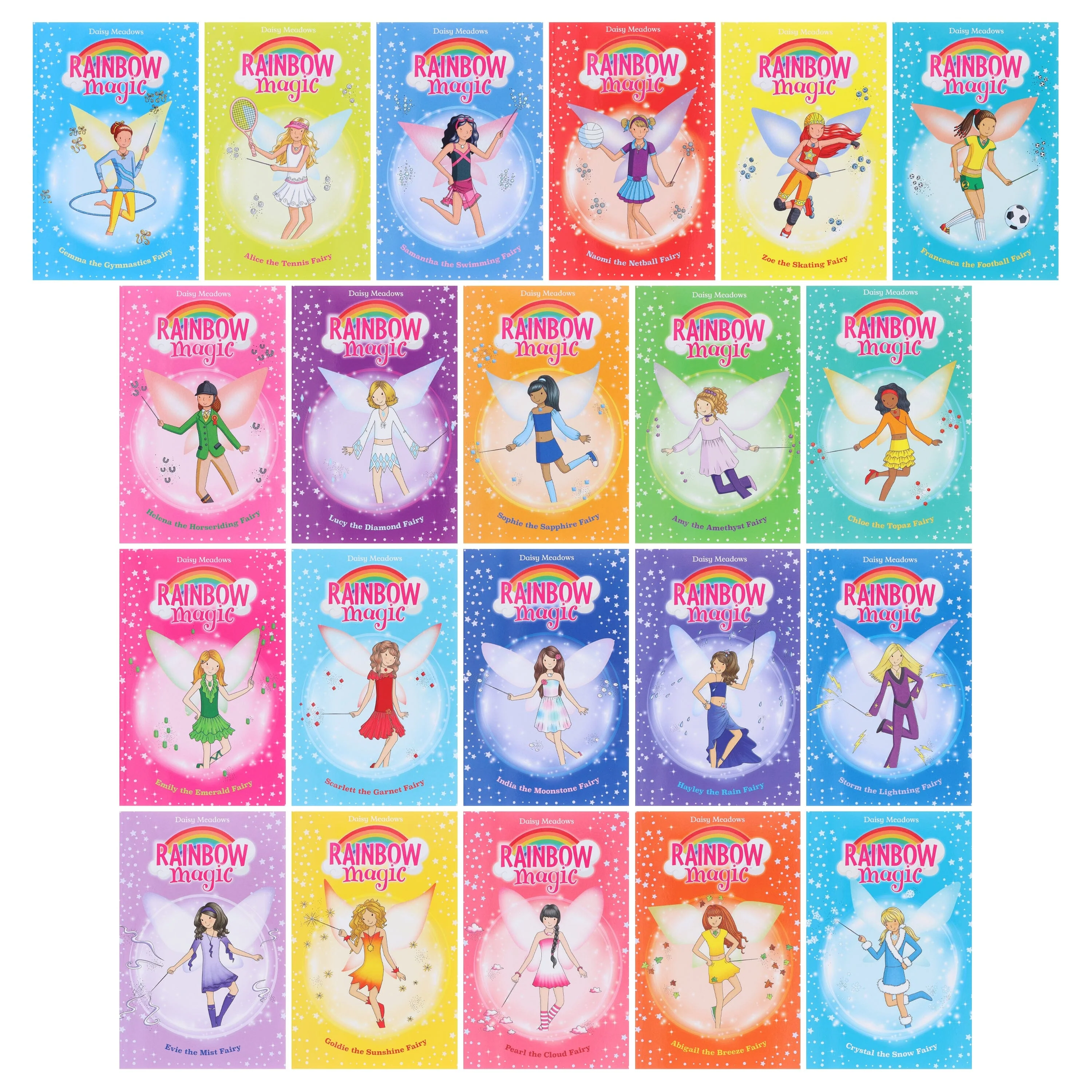 Rainbow Magic The Magical Adventure Collection 21 Books Set Including 3 Series by Daisy Meadows - Ages 6+ - Paperback - Image 2