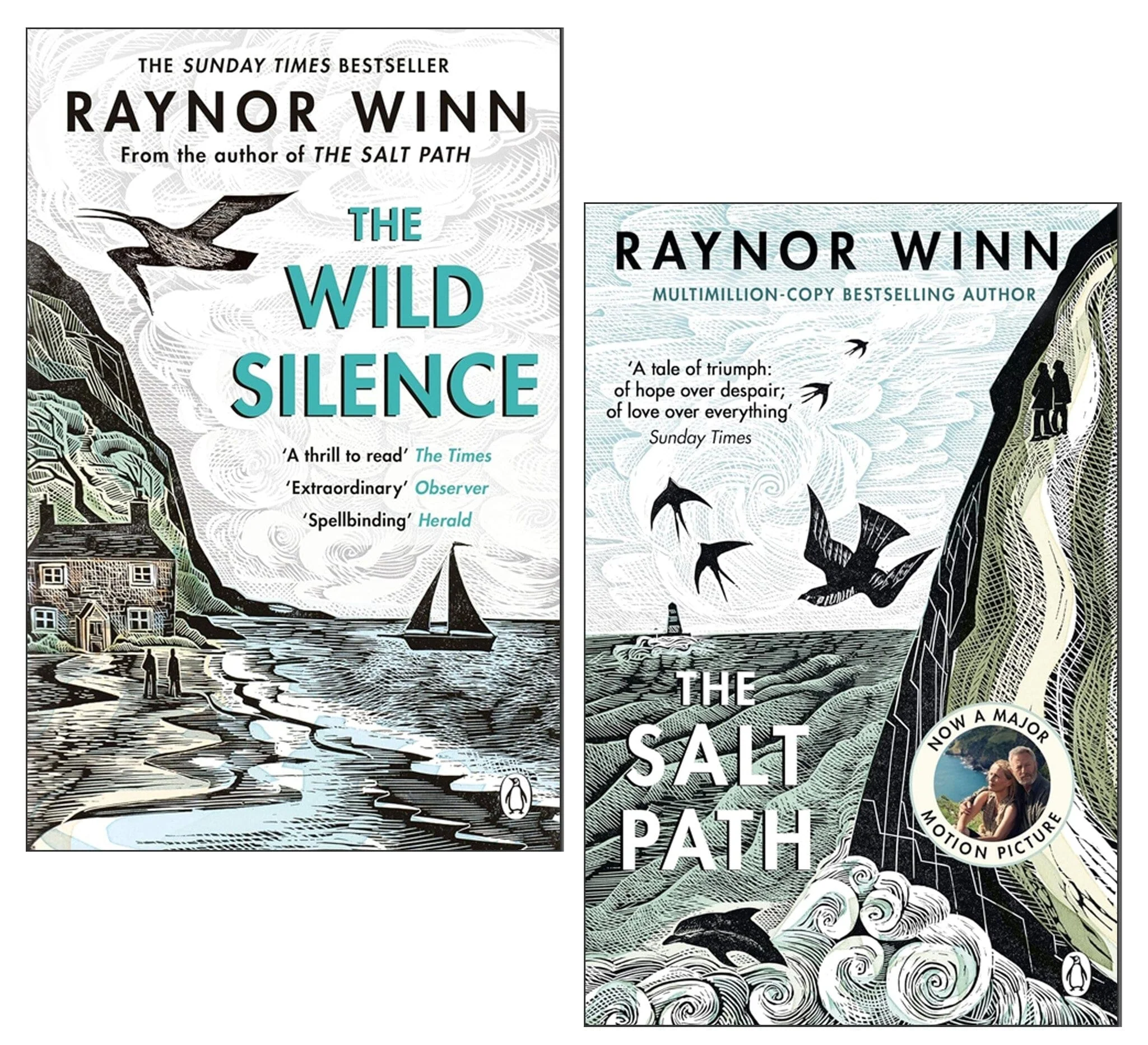 Raynor Winn Collection (The Wild Silence & The Salt Path) 2 Books Set - Non Fiction - Paperback - Image 5