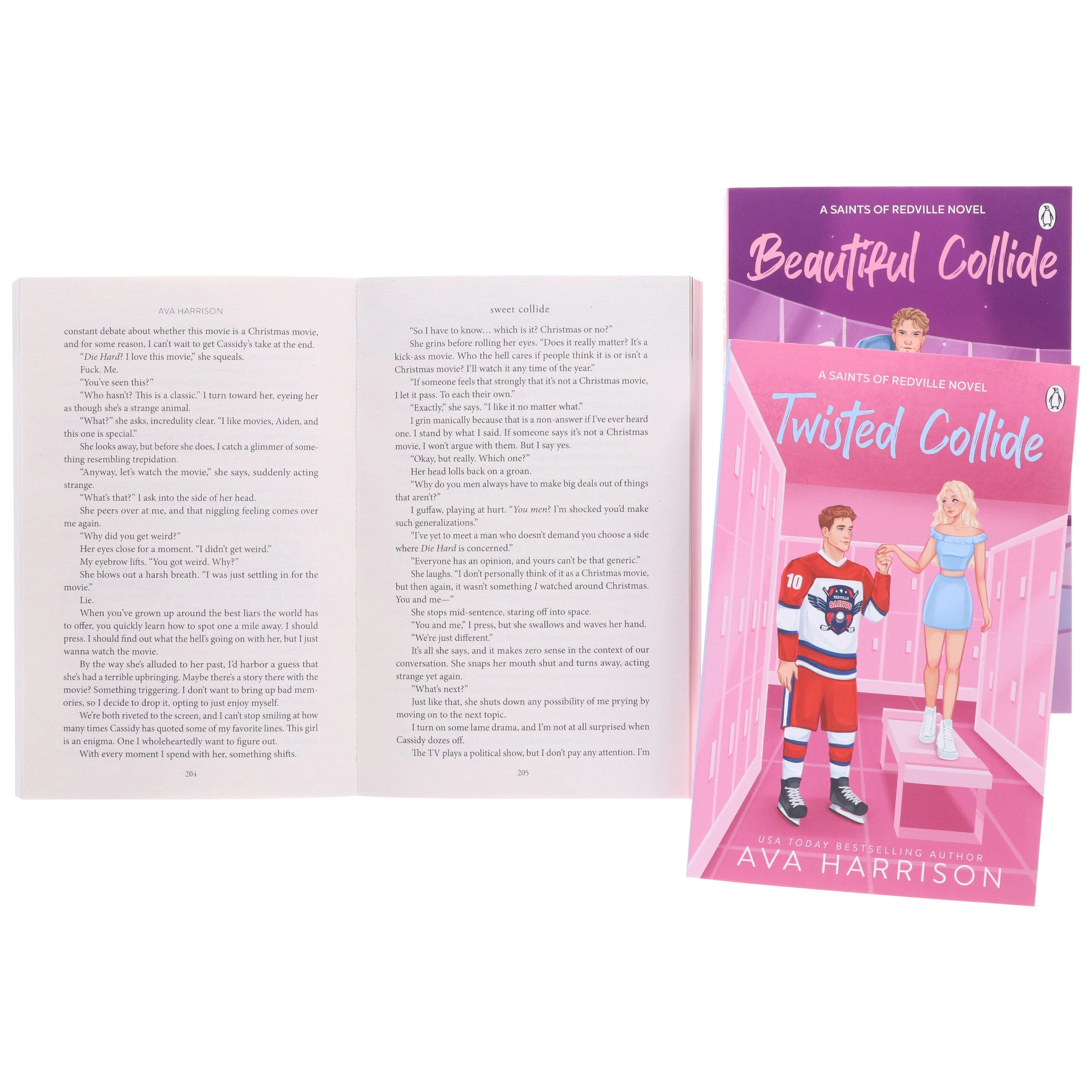 Redville Saints Series by Ava Harrison 3 Books Collection Set - Fiction - Paperback - Image 7
