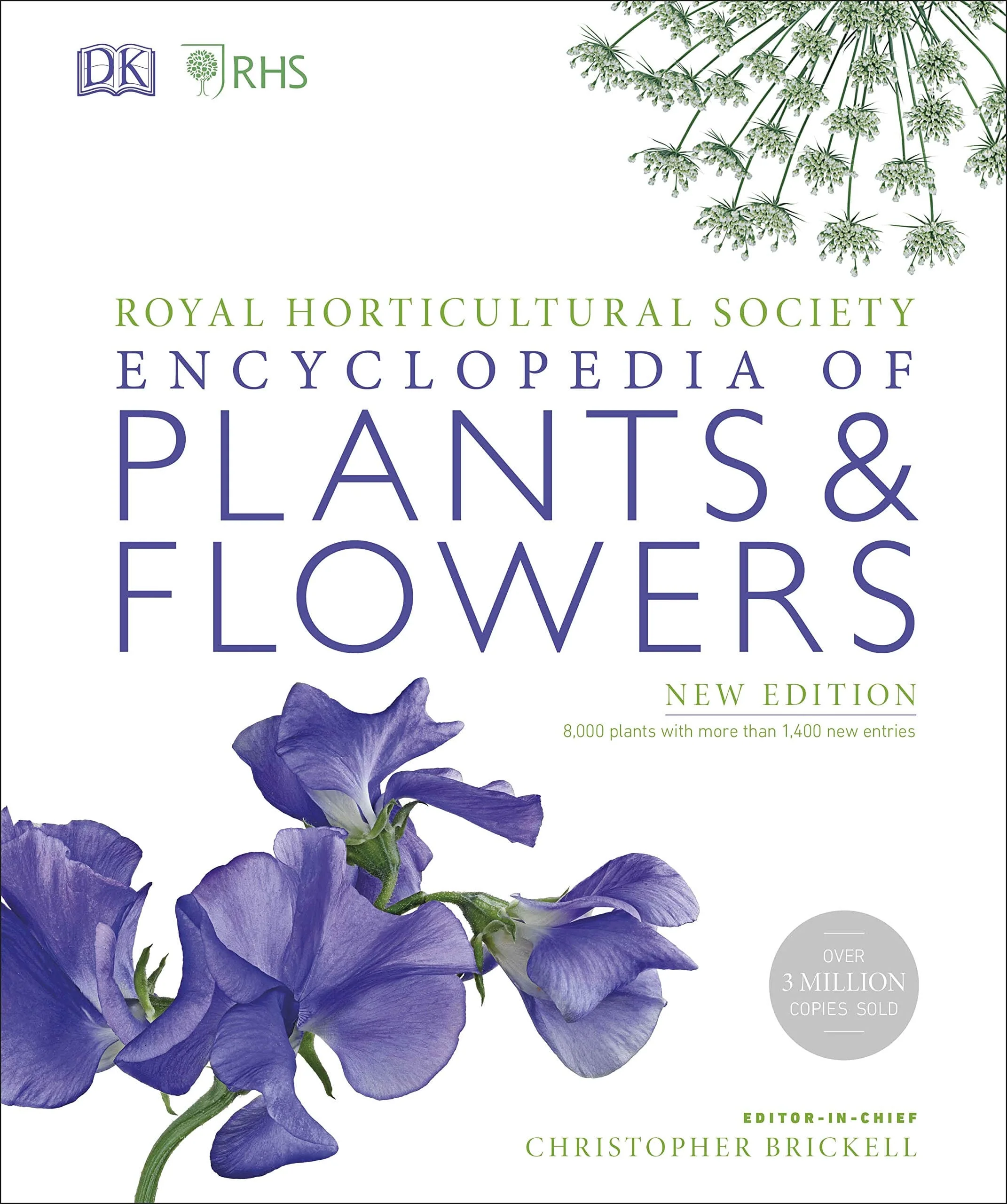 Damaged - RHS Encyclopedia of Plants and Flowers by Christopher Brickell - Non Fiction - Hardback - T 40 - Image 2