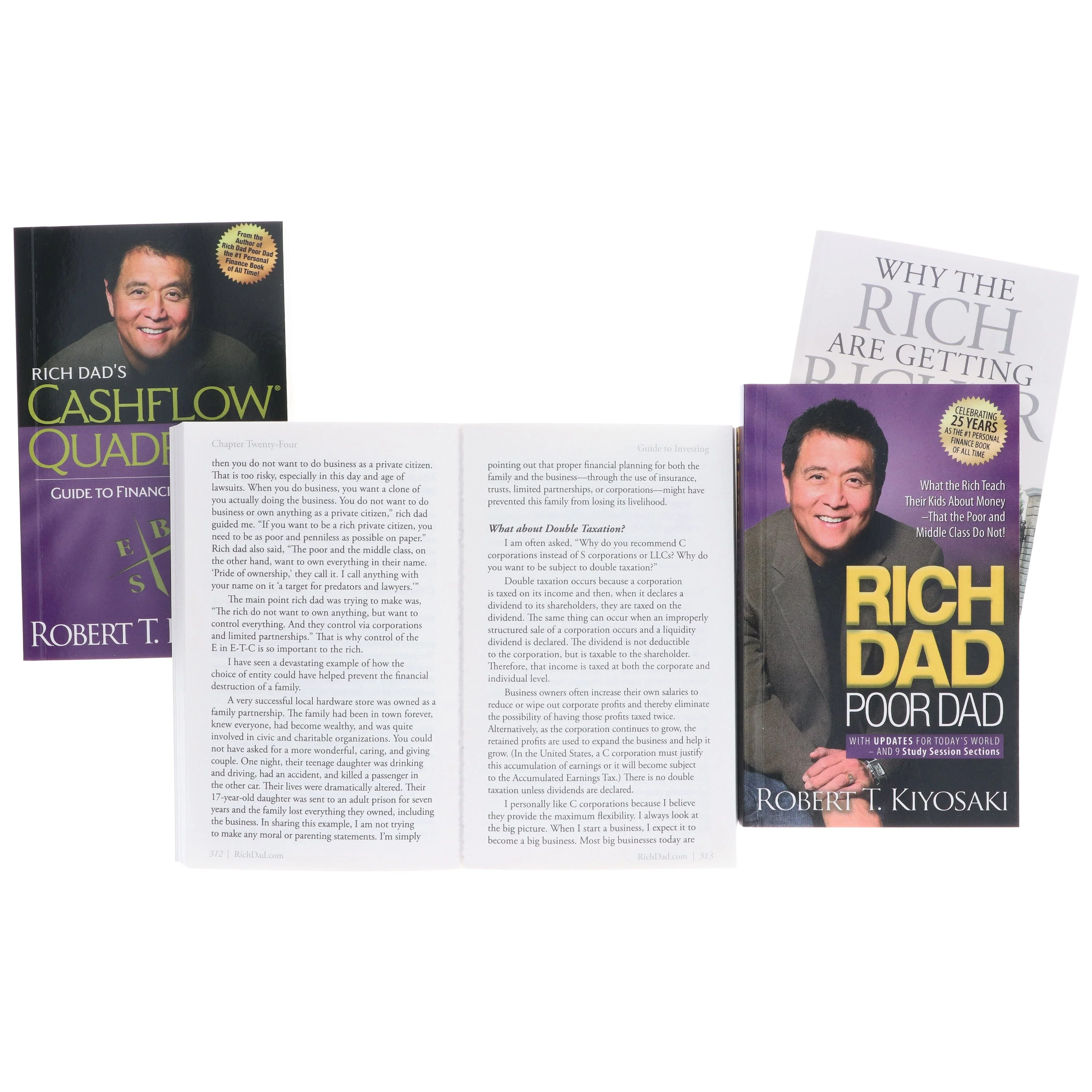 Rich Dad's Collection By Robert T. Kiyosaki: 4 Books Set - Non Fiction - Paperback - Image 8